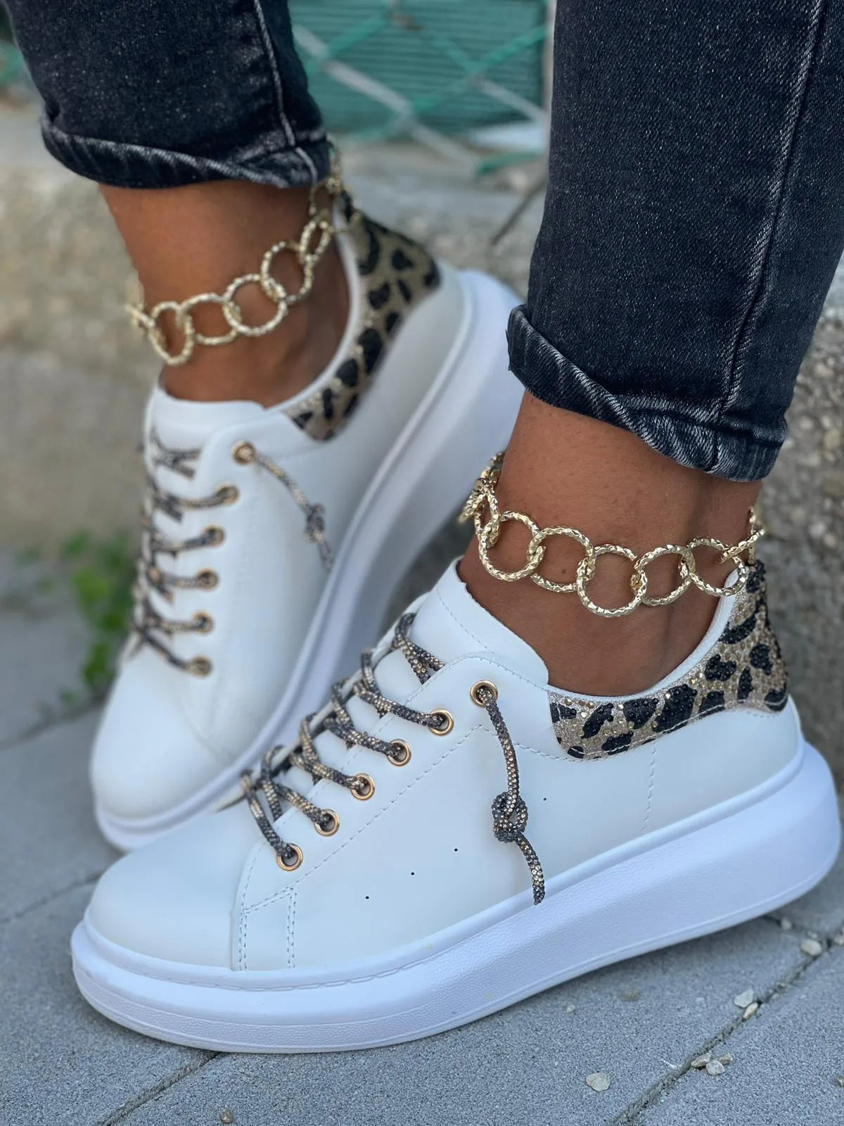 Sneakers Partenope Leopard