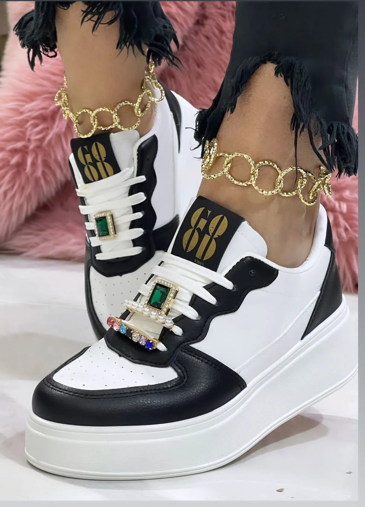 Sneakers Romina Bianca/Nera