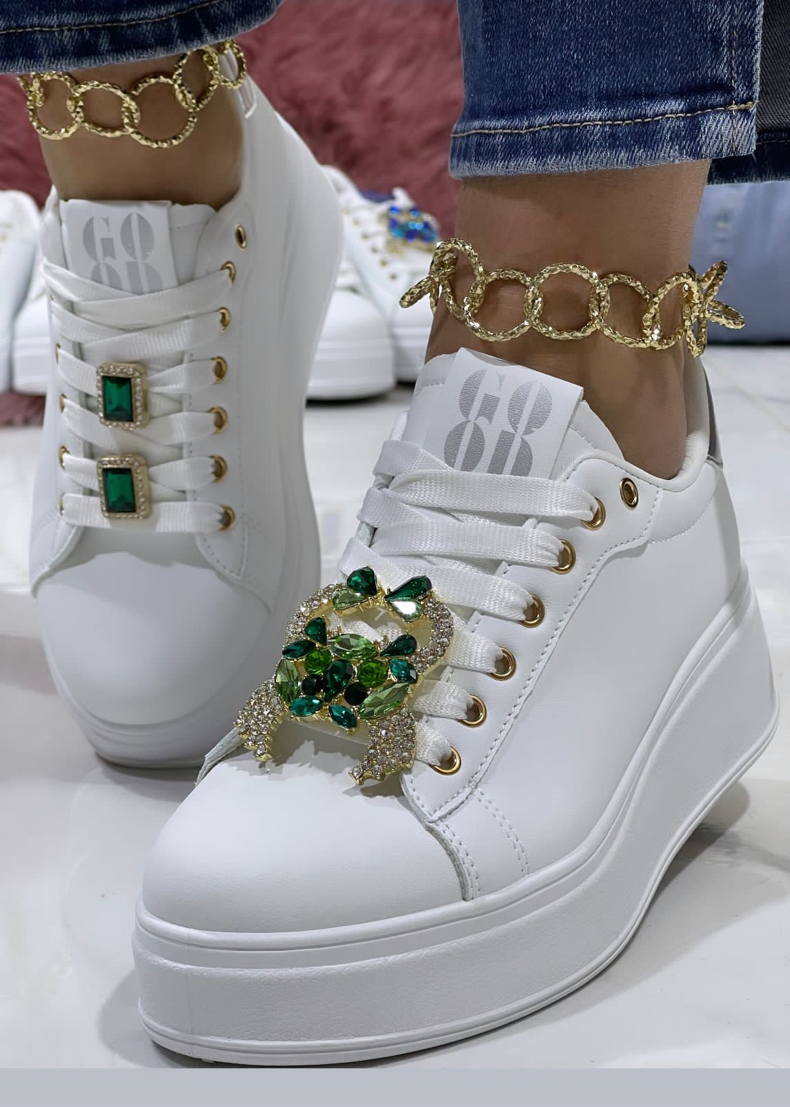 Sneakers Haiti inserto Verde