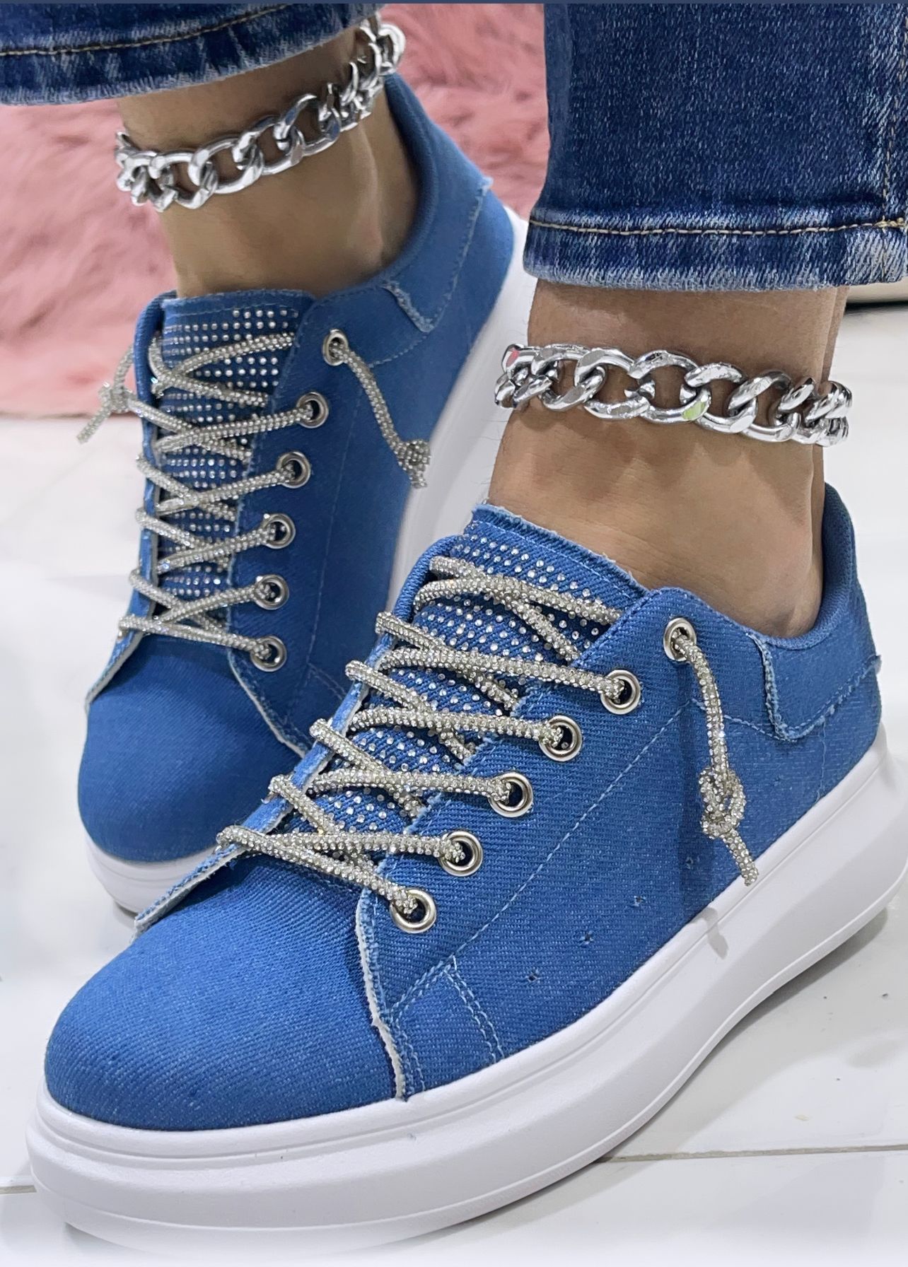 Sneakers Capri Blue Chiaro