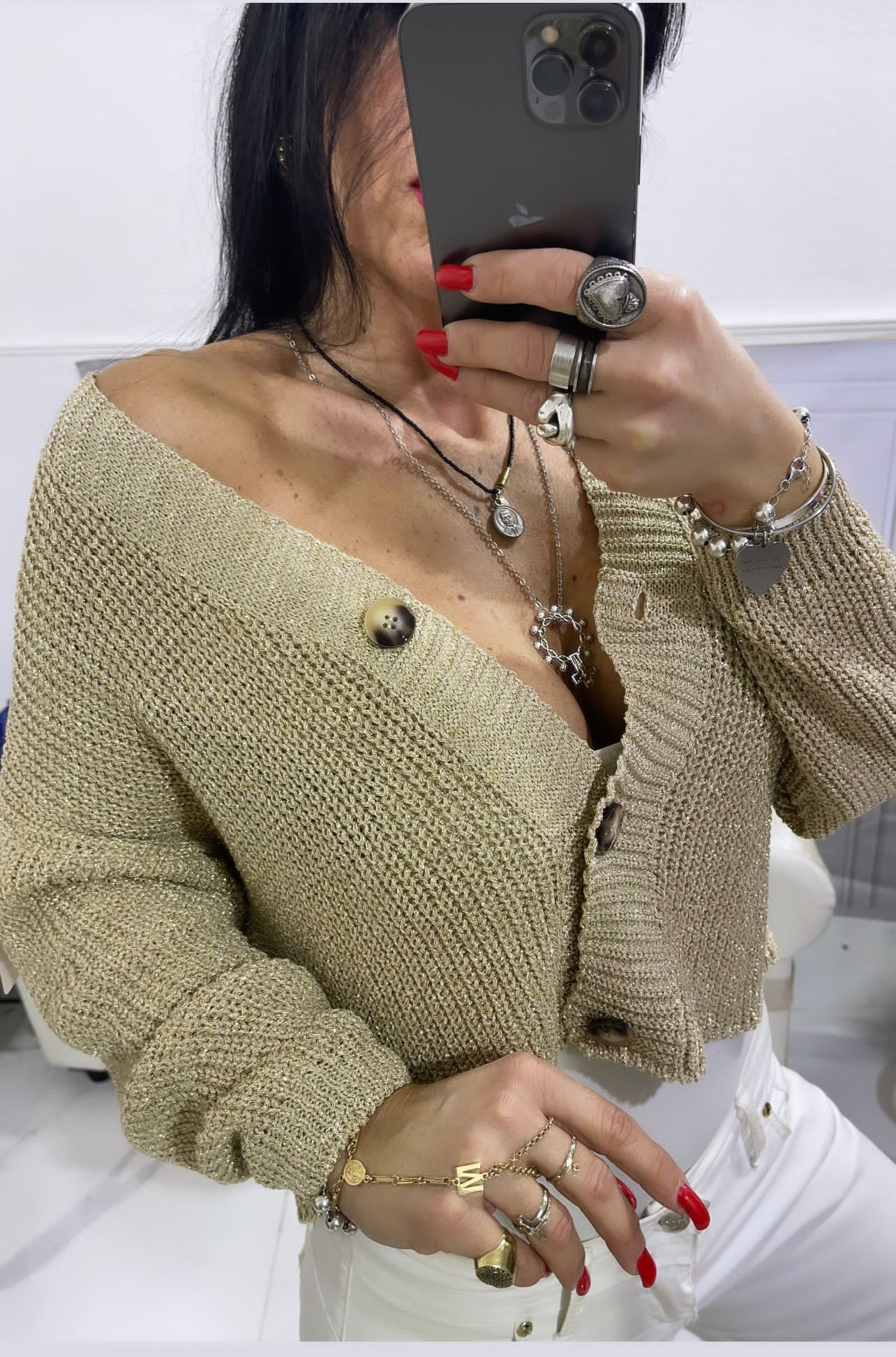 Cardigan Rimini Oro