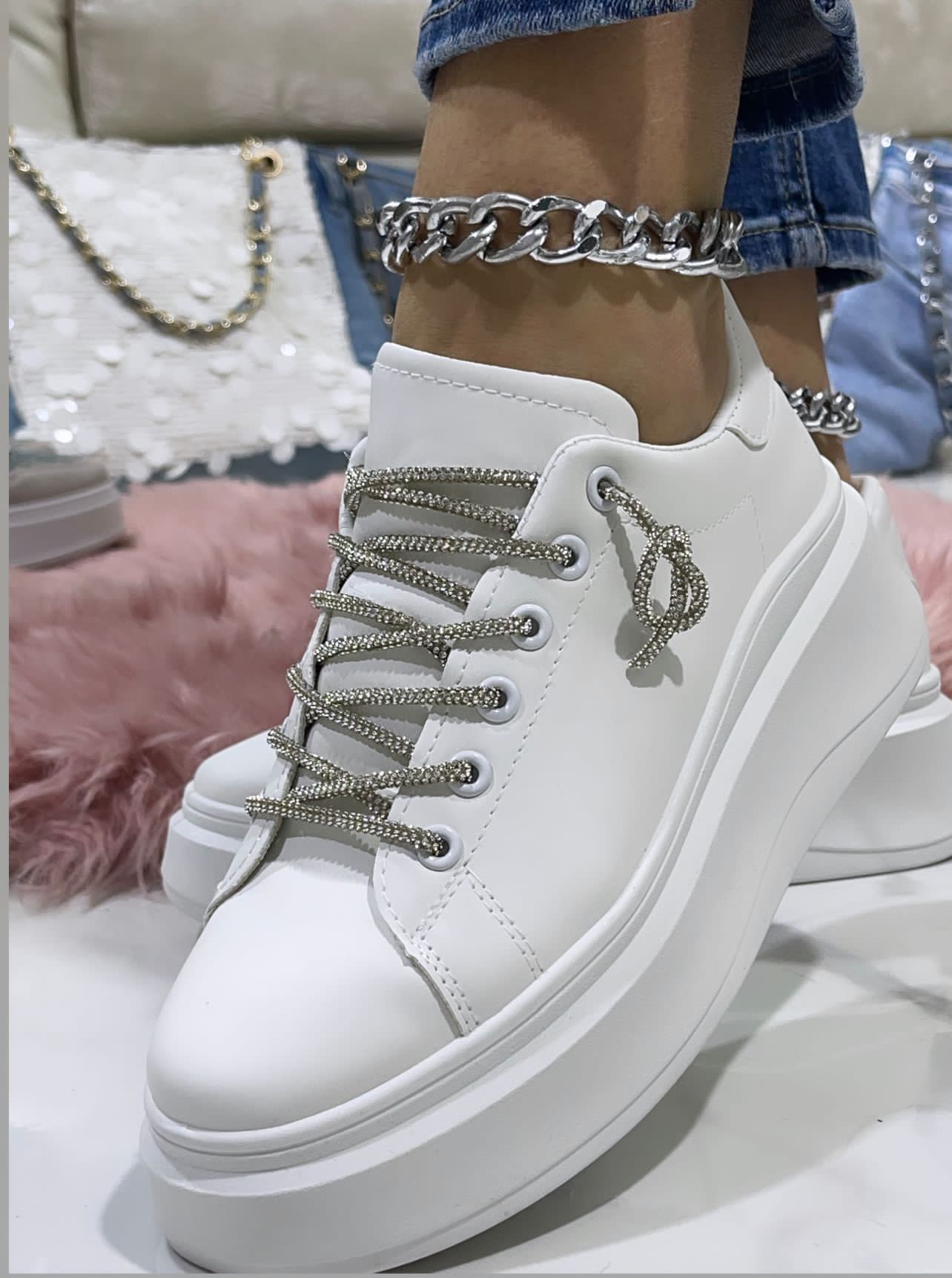 Sneakers Ibiza Bianche