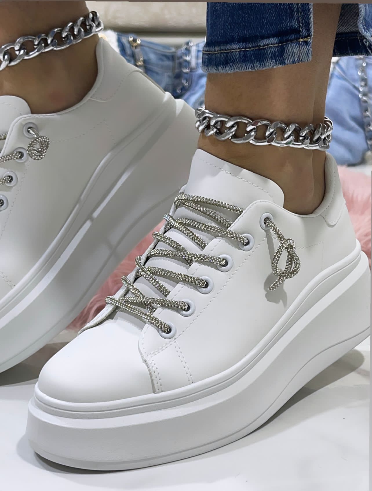 Sneakers Ibiza Bianche