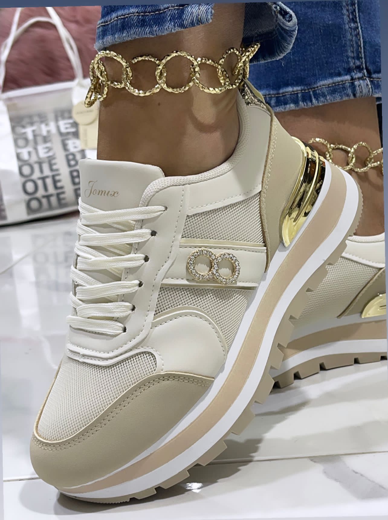 Sneakers Marsiglia Beige