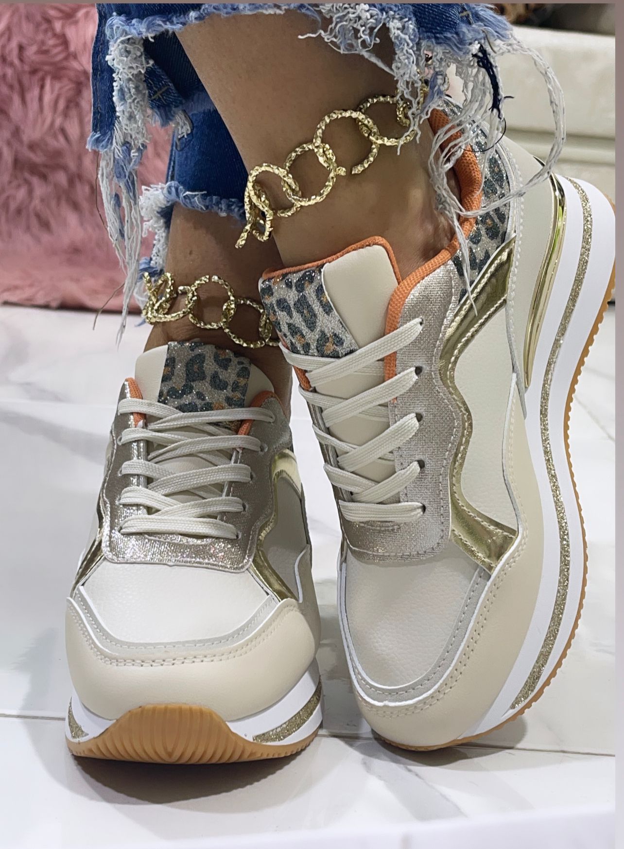 Sneakers Kenia Beige