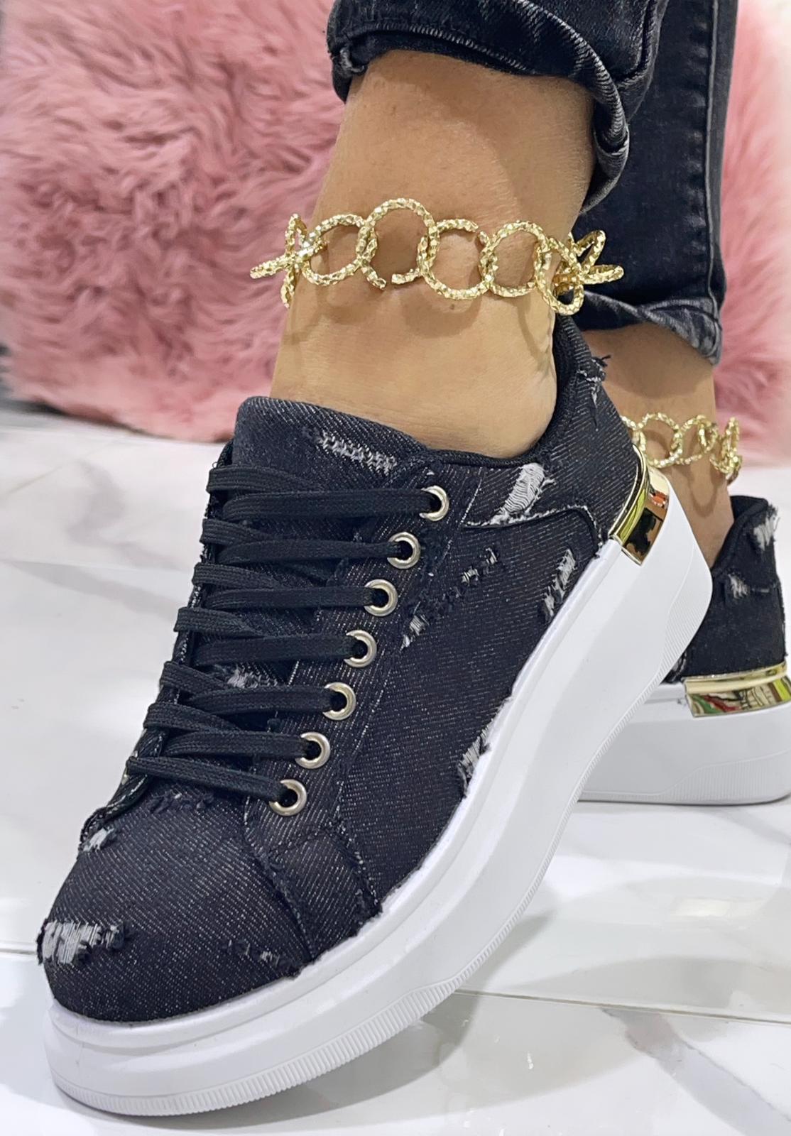 Sneakers Denim Nere