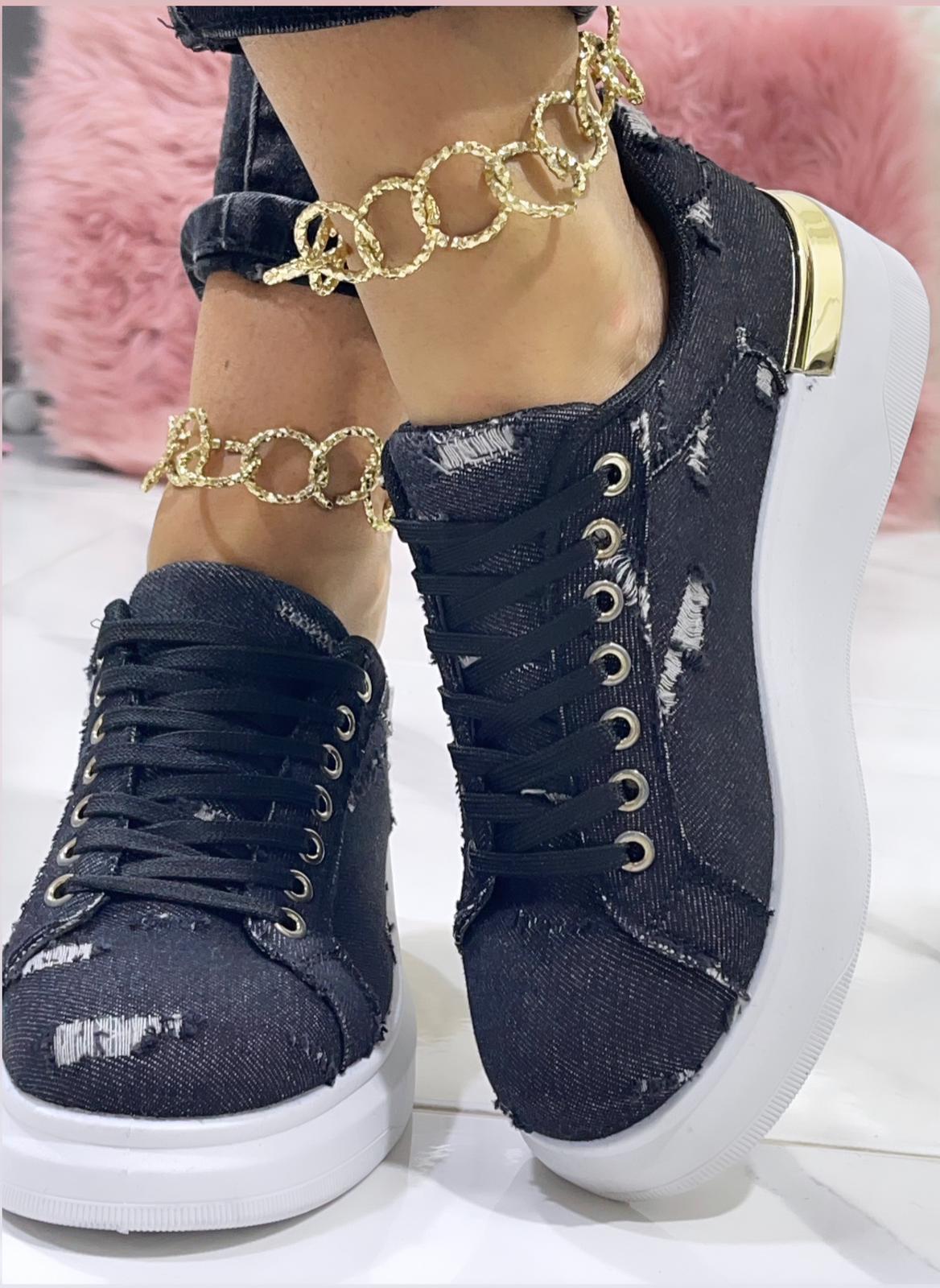 Sneakers Denim Nere