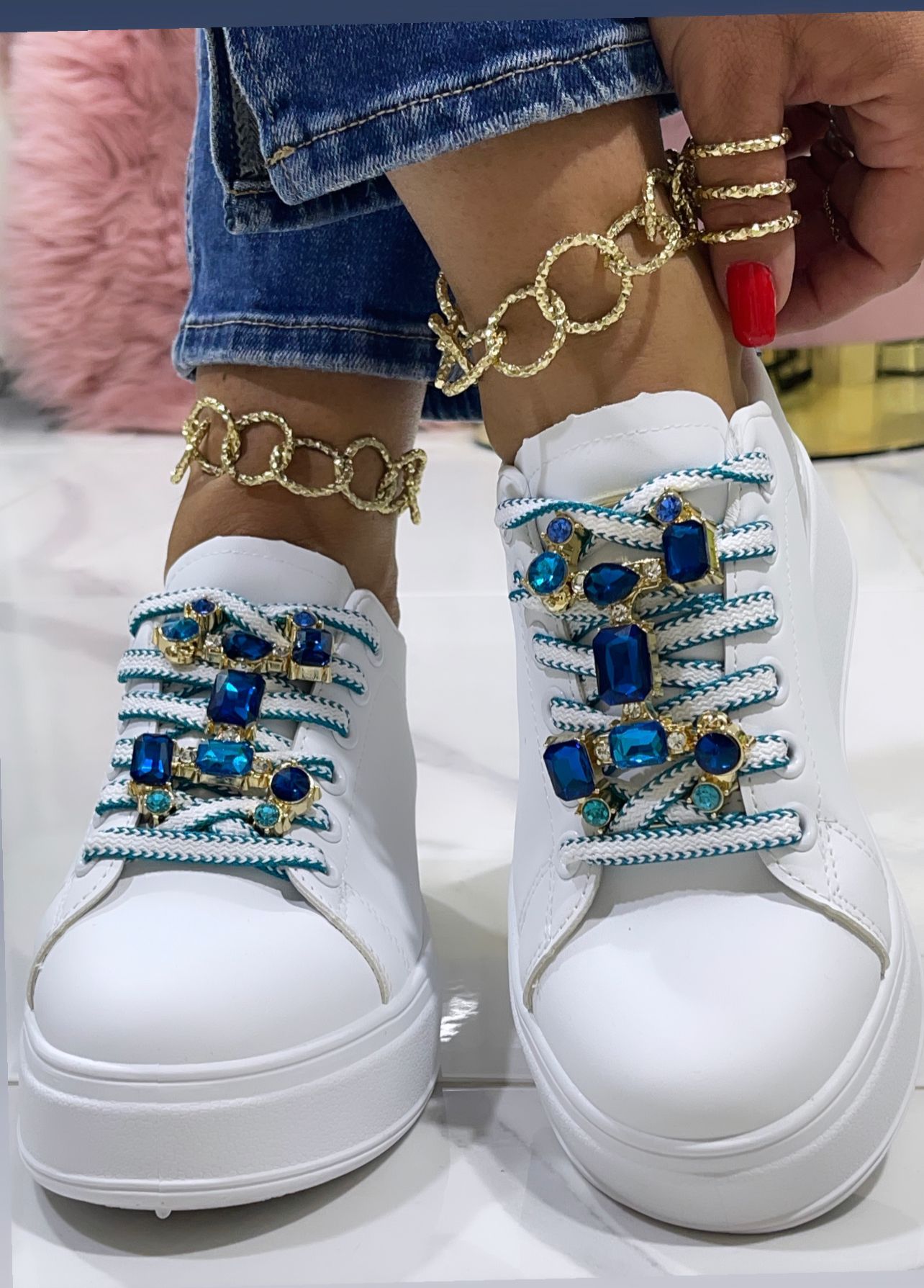Sneakers Nettuno Pietra Blue