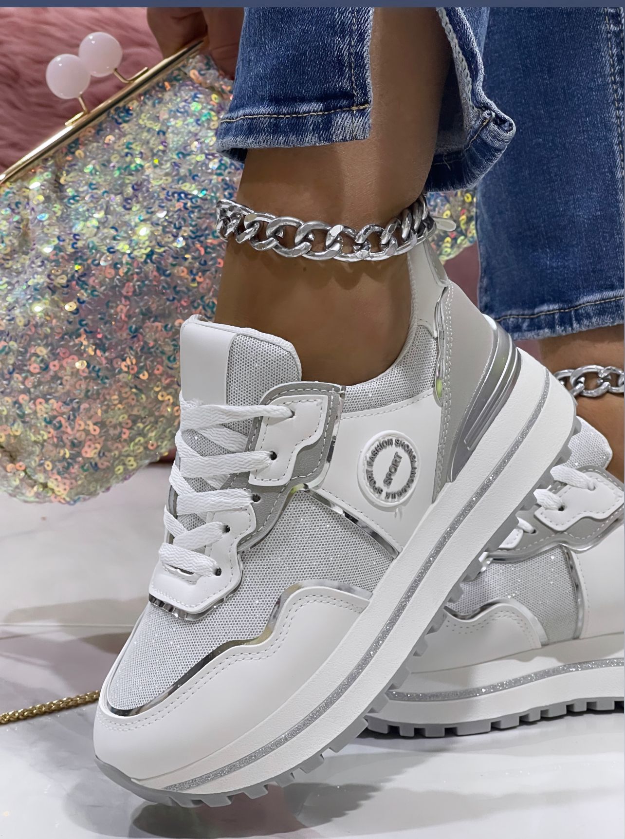 Sneakers Ilary Bianca