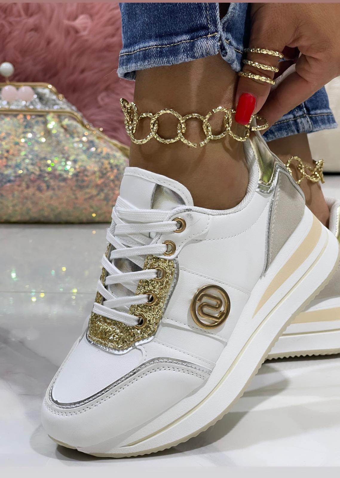 Sneakers  Toronto Bianca/Gold