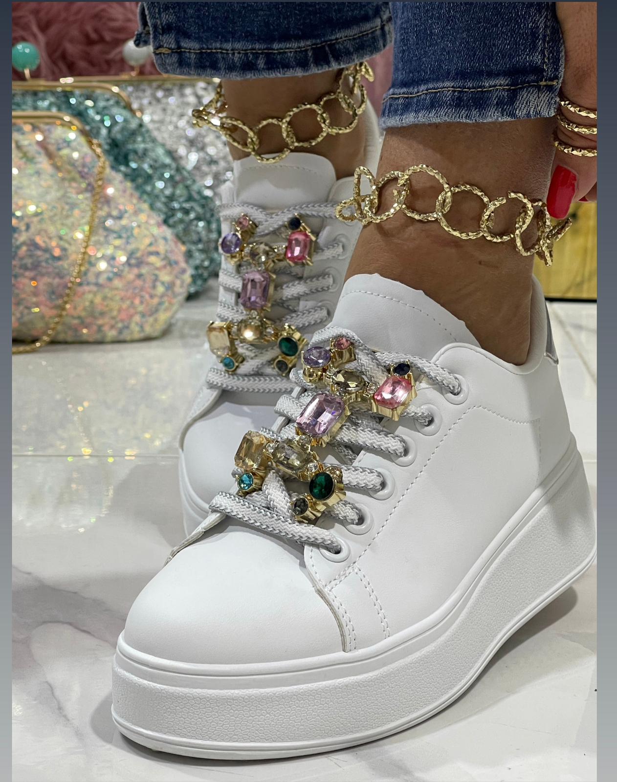 Sneakers Nettuno Pietra Multicolor