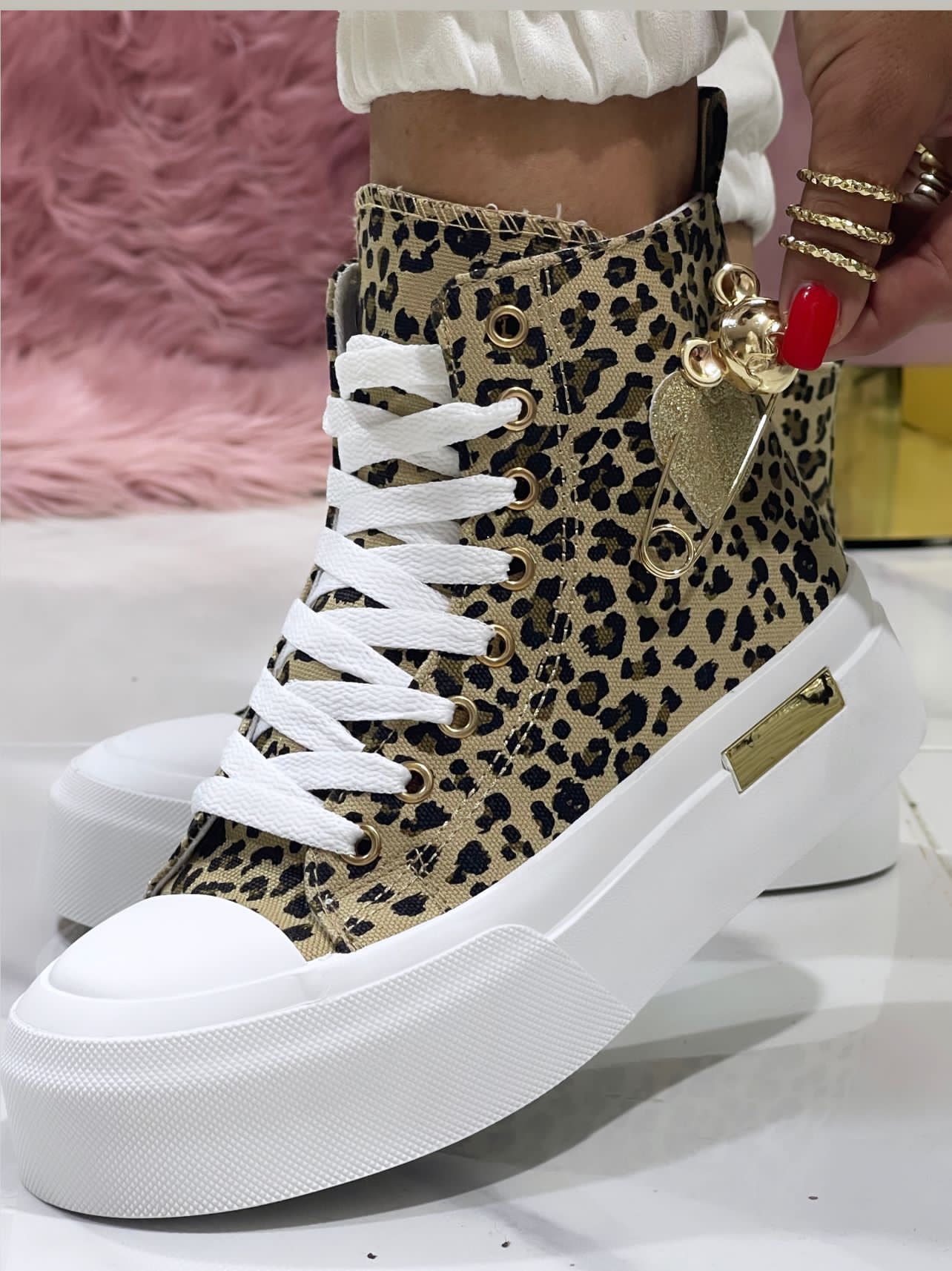 Sneakers Passione Leopard