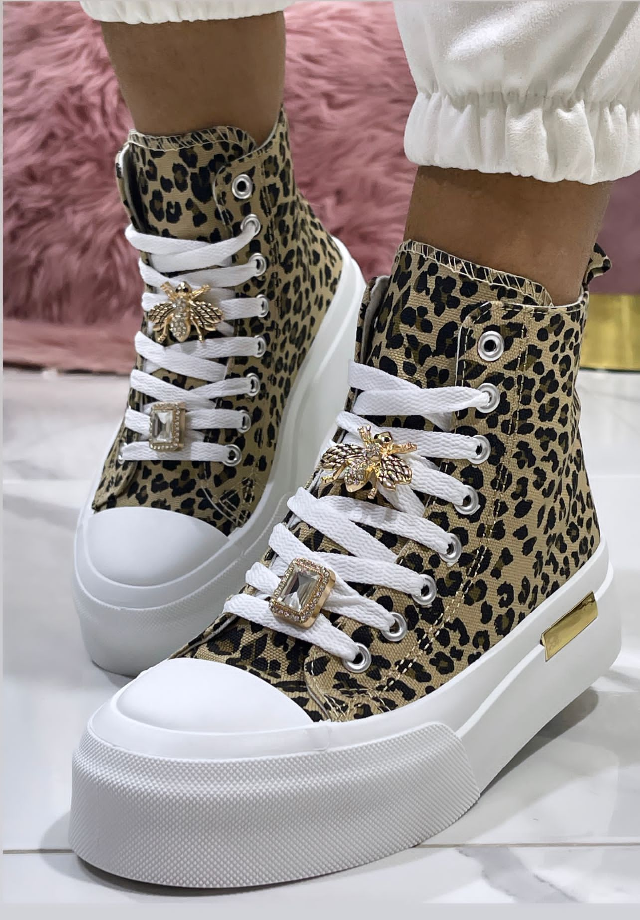 Anima Leopard Alte  - Sneakers