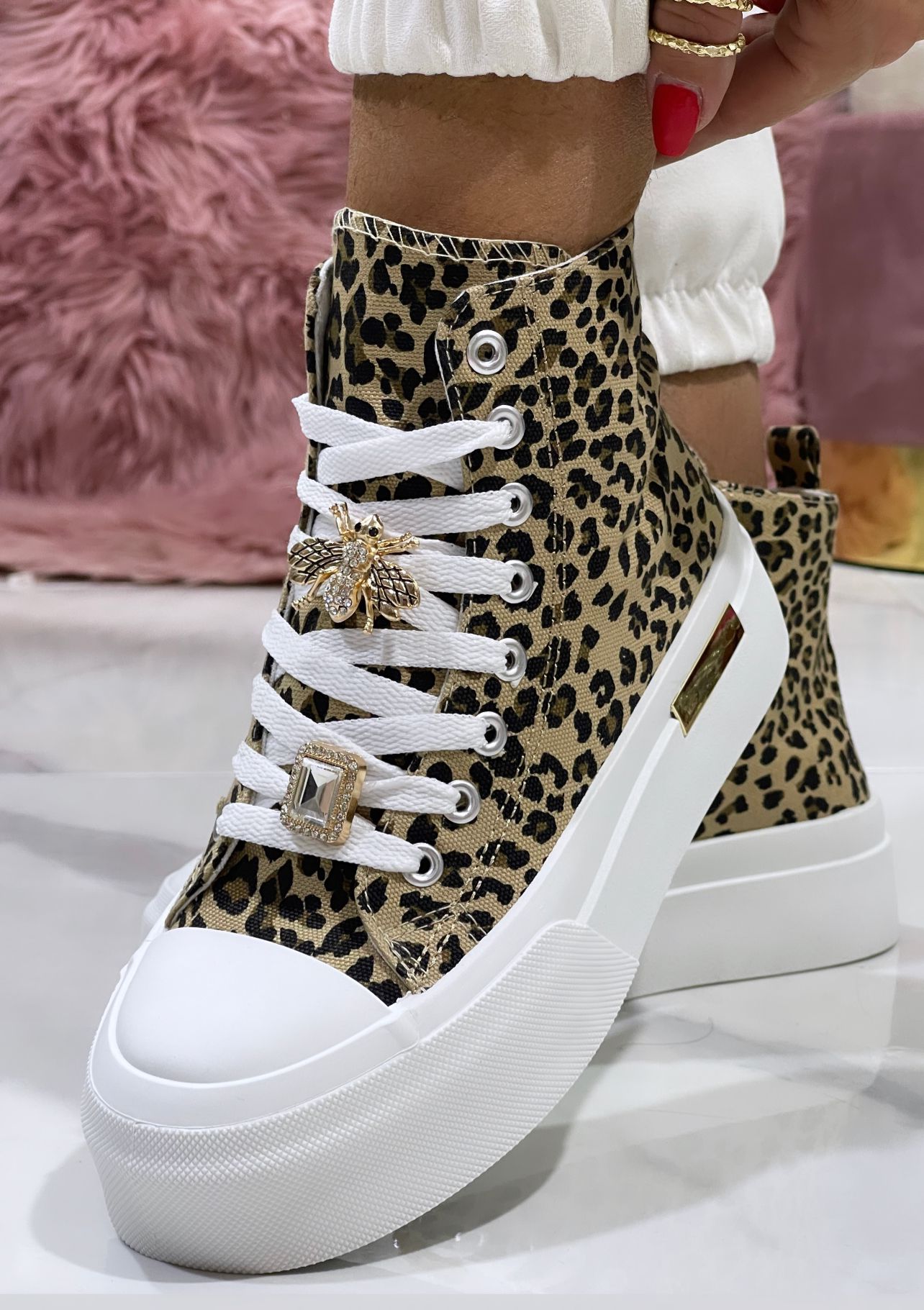 Anima Leopard Alte  - Sneakers