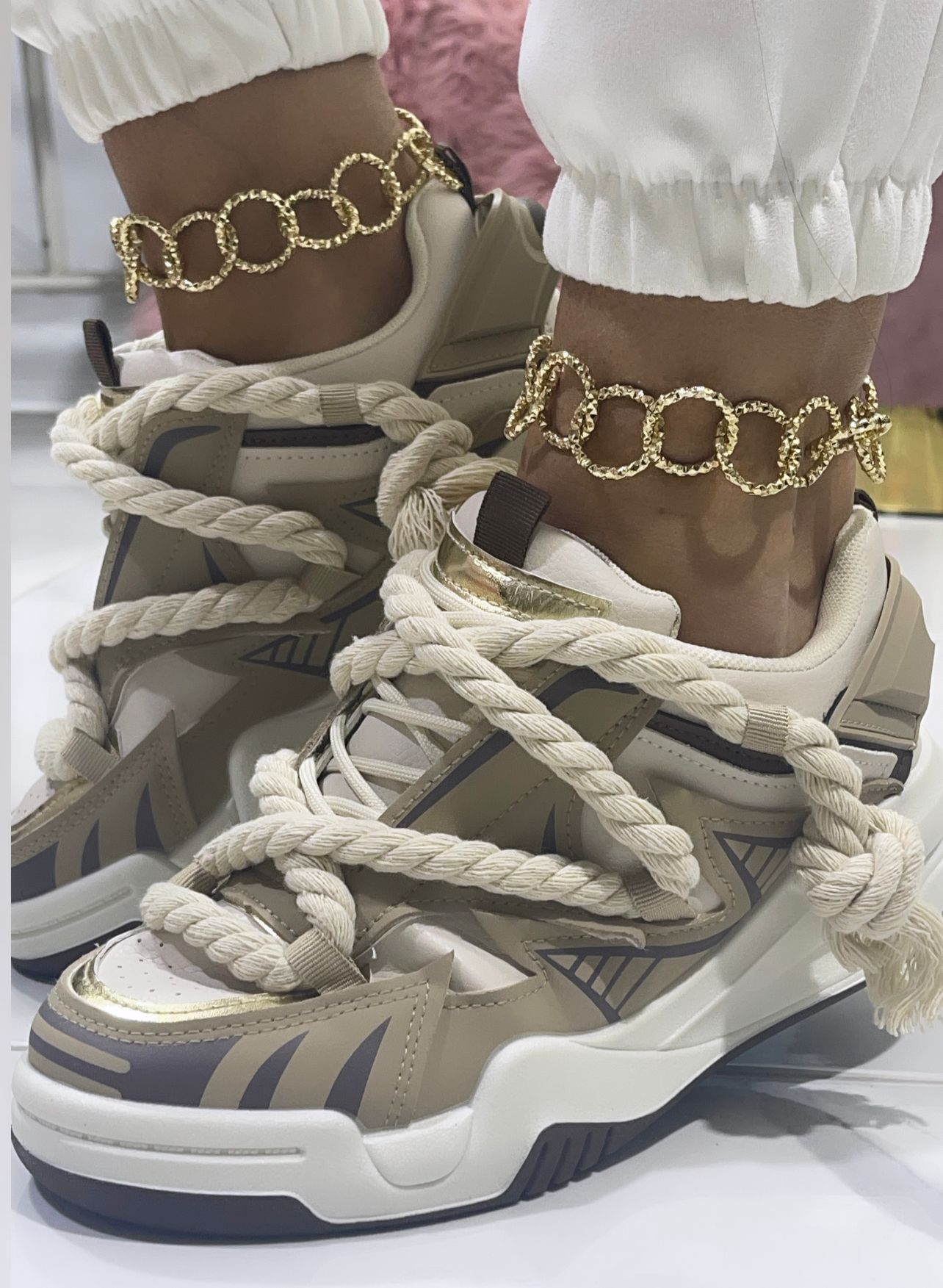 Zante Beige - Sneakers