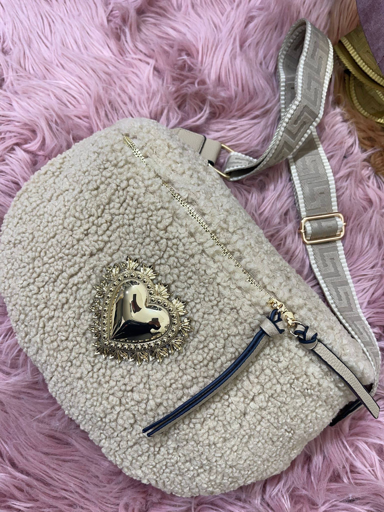 Passione Beige Cuore oro - Borsa - Marsupio