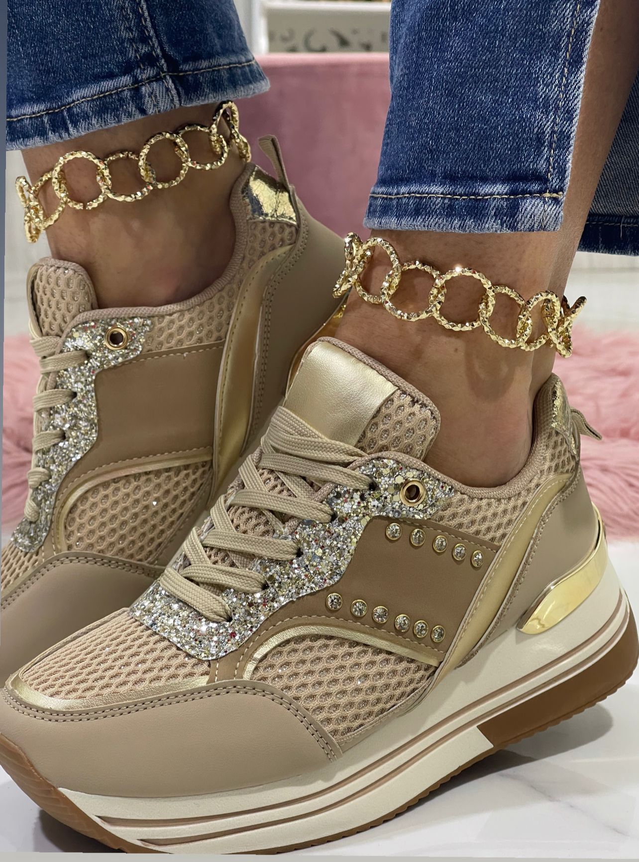 Candy Beige - Sneakers