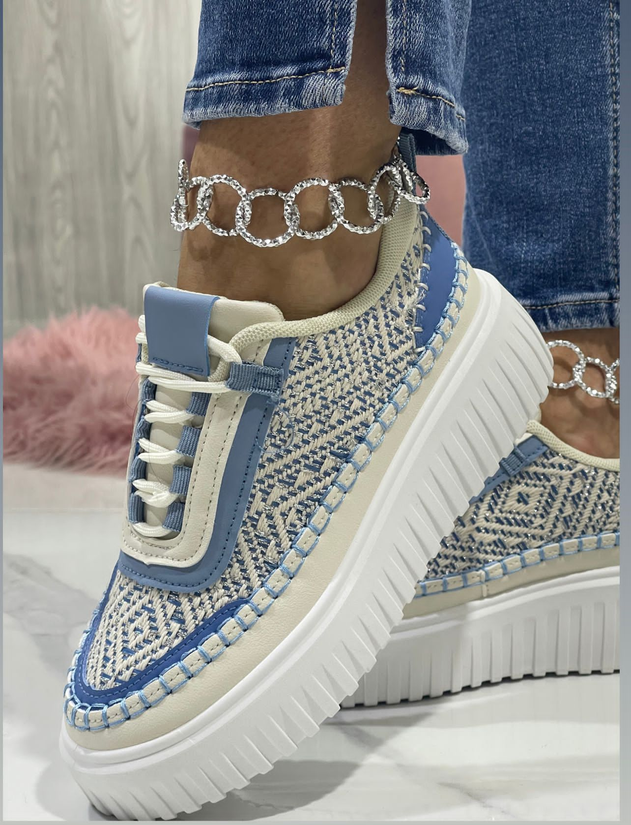 Yara Blue - Sneakers