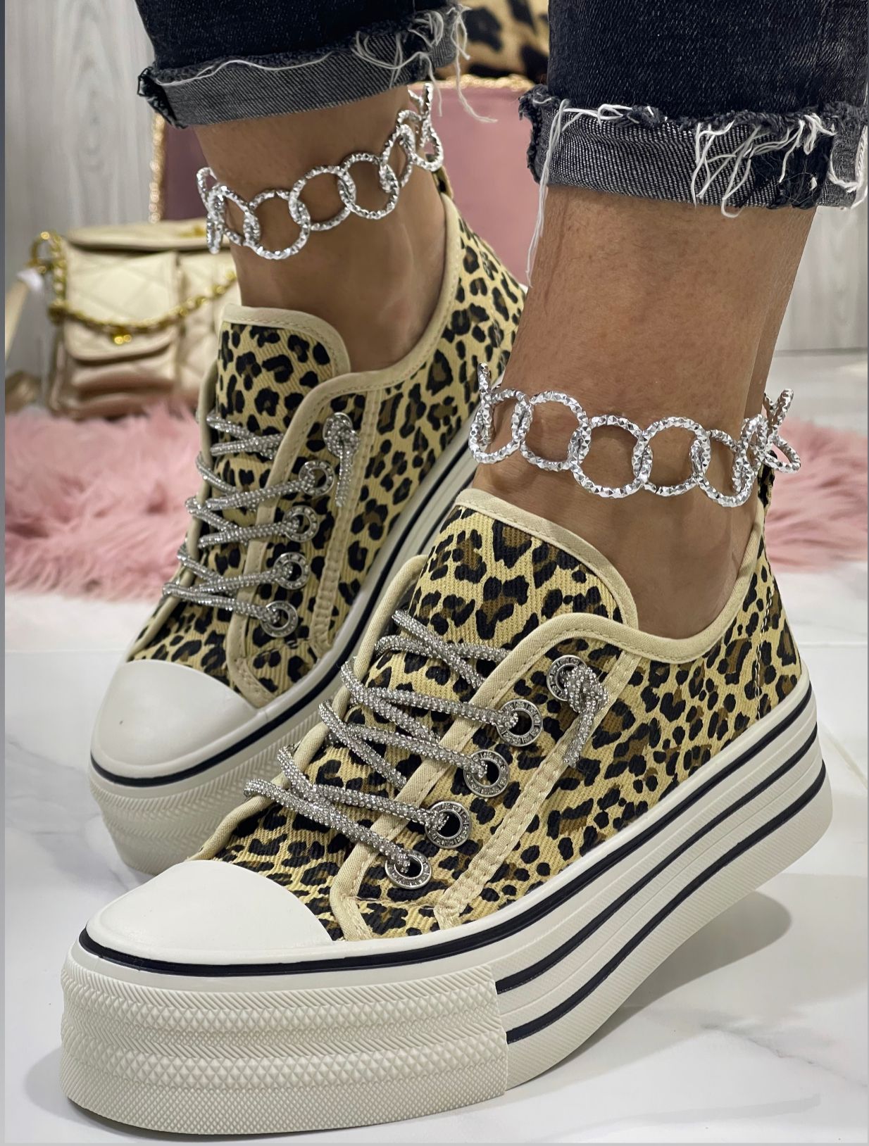 Shermin Leopard - Sneakers