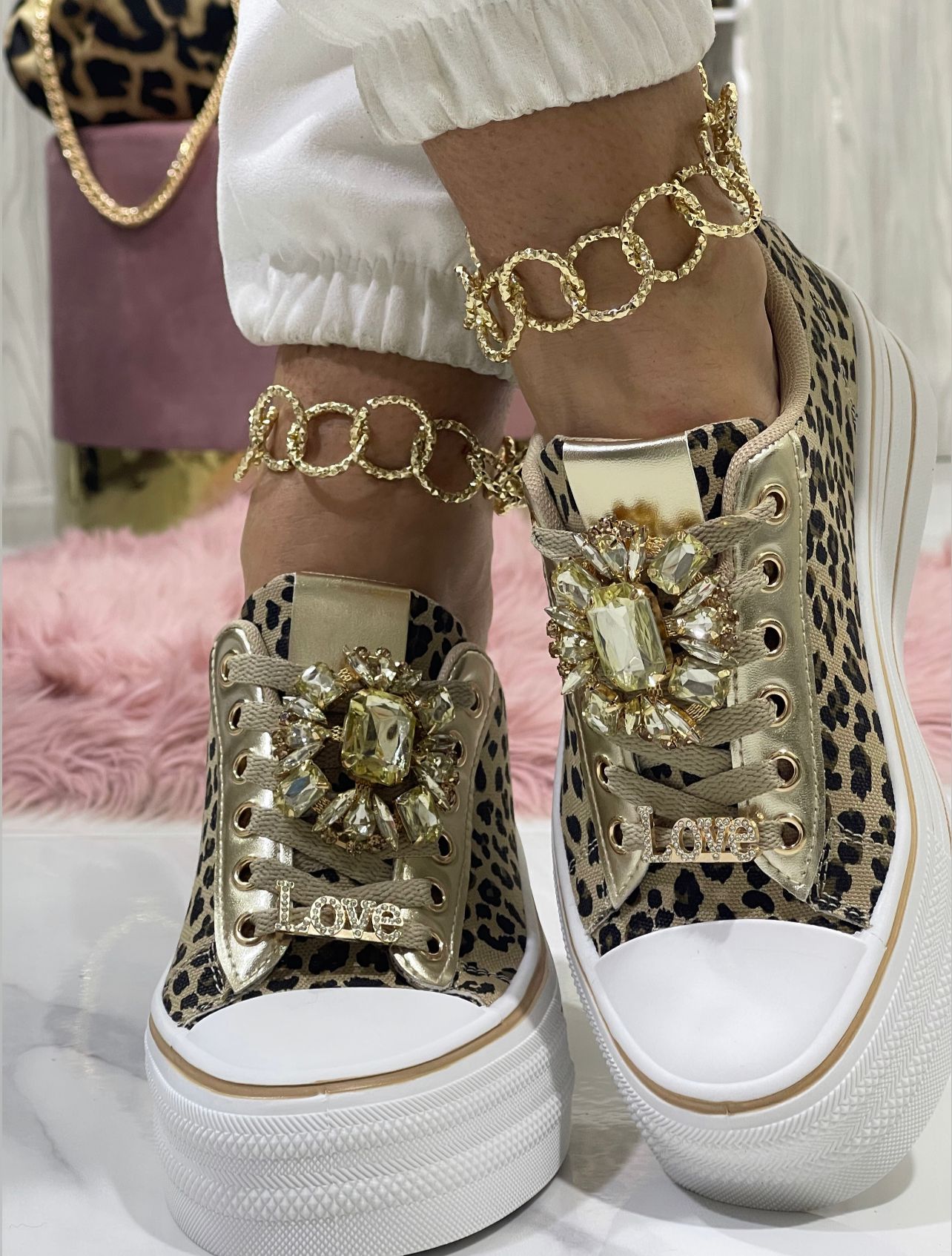 Cleopatra Leopard - Sneakers