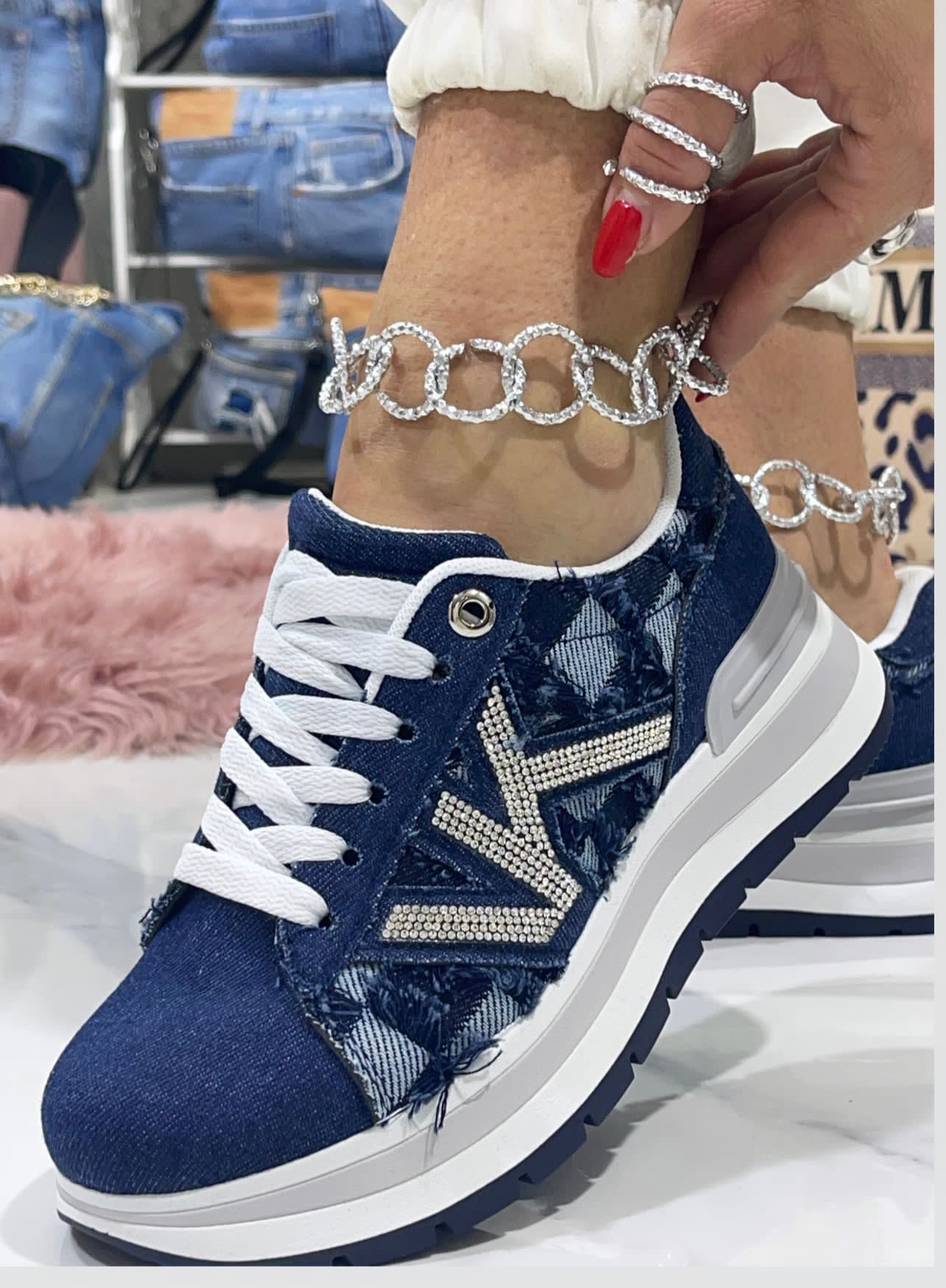 Iris Navy - Sneakers