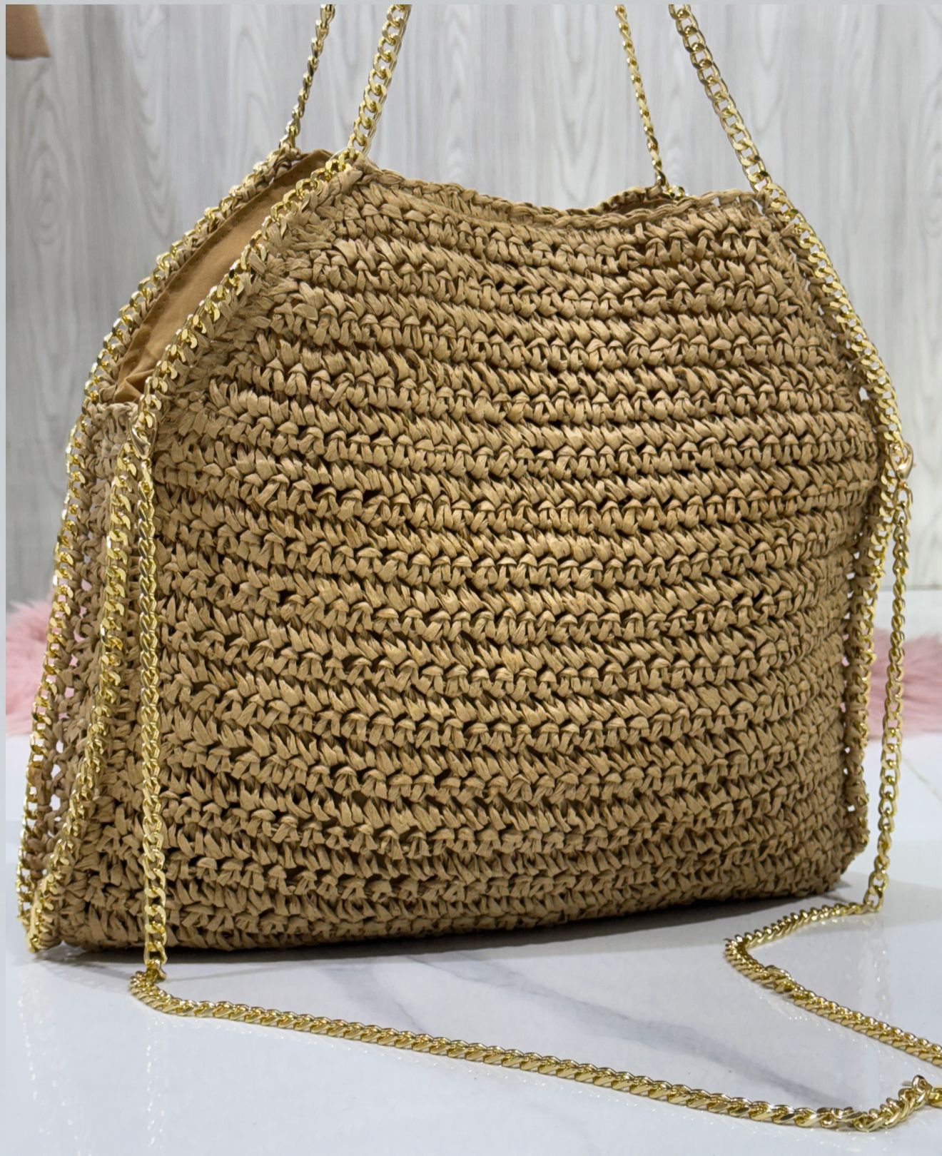 Capri Beige Scura- Borsa