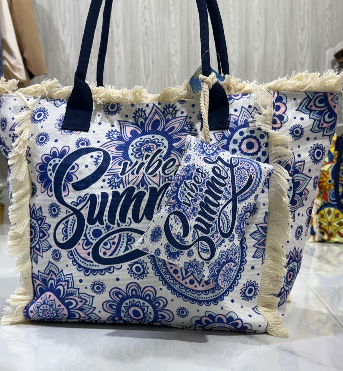 Ibiza Vibes Azzurra - Borsa