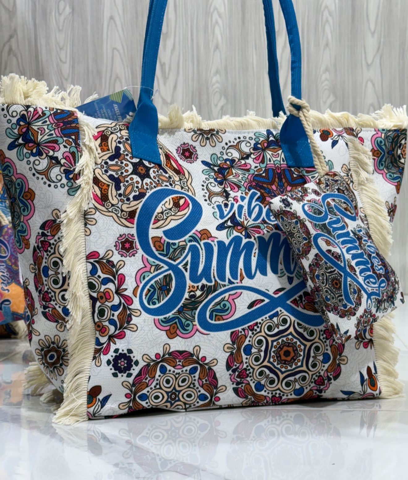 Ibiza Vibes bianca - Borsa