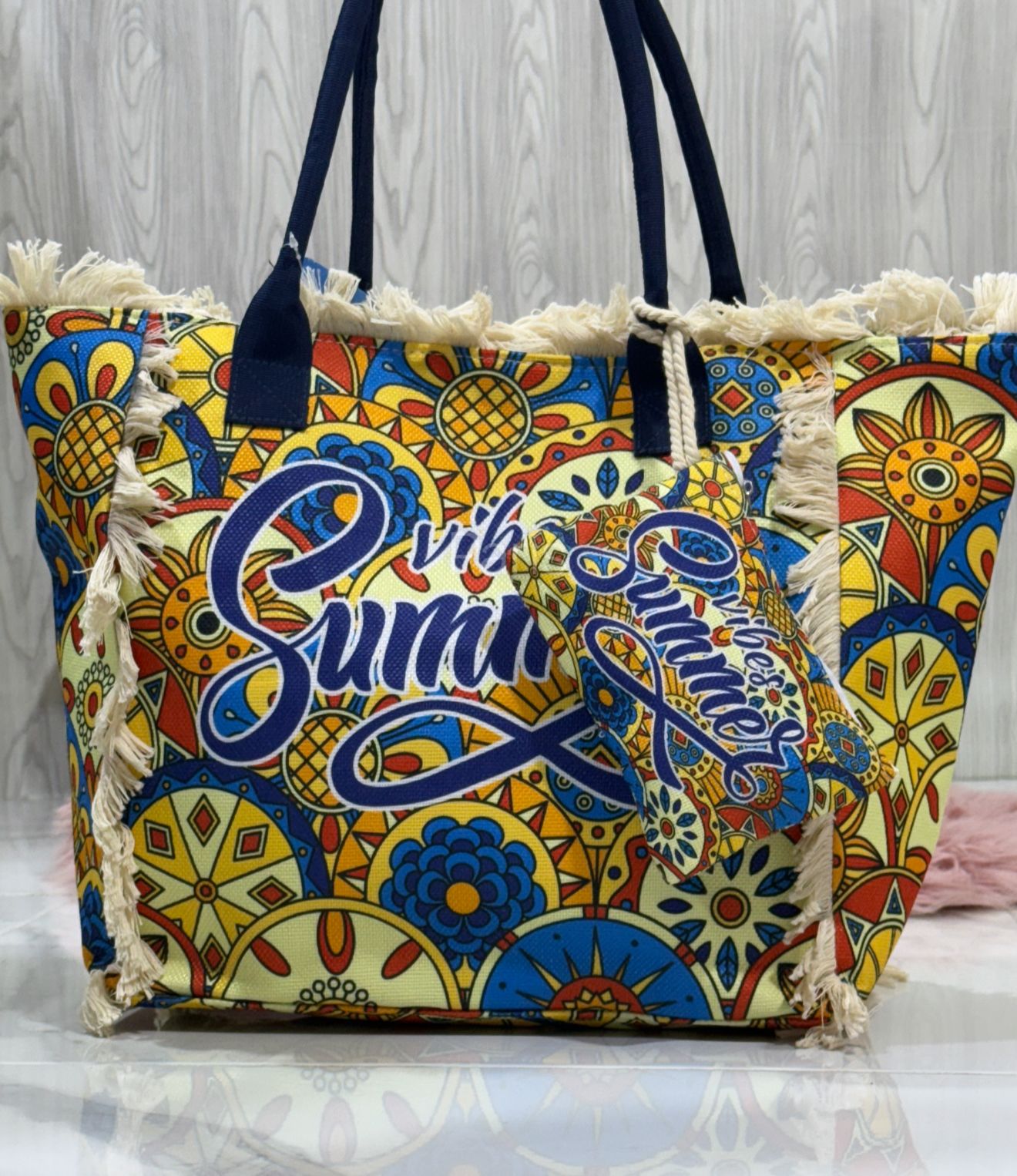 Ibiza Vibes Yellow - Borsa
