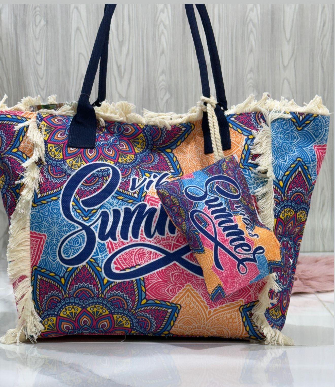 Ibiza Vibes Blue - Borsa