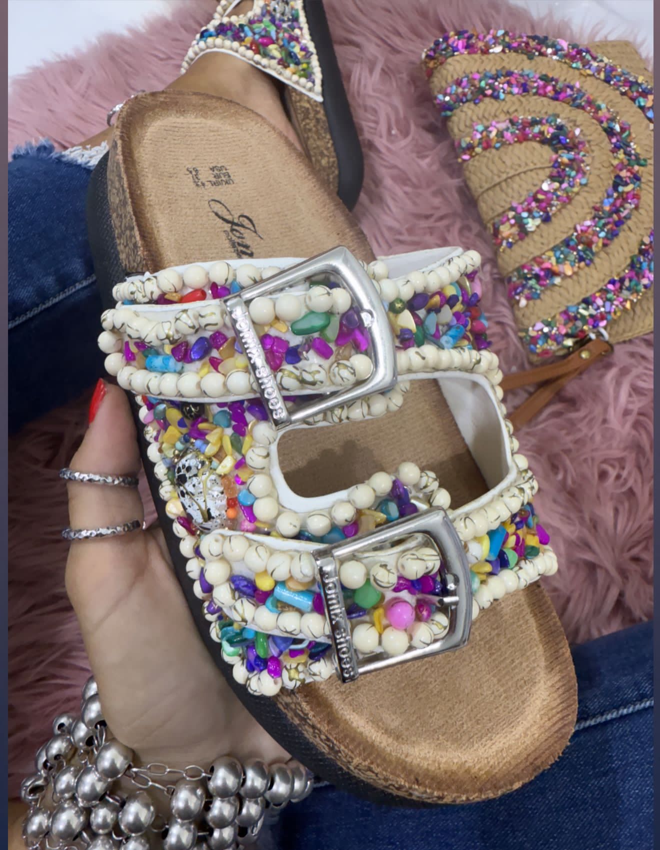Siria Multicolor - Sandalo