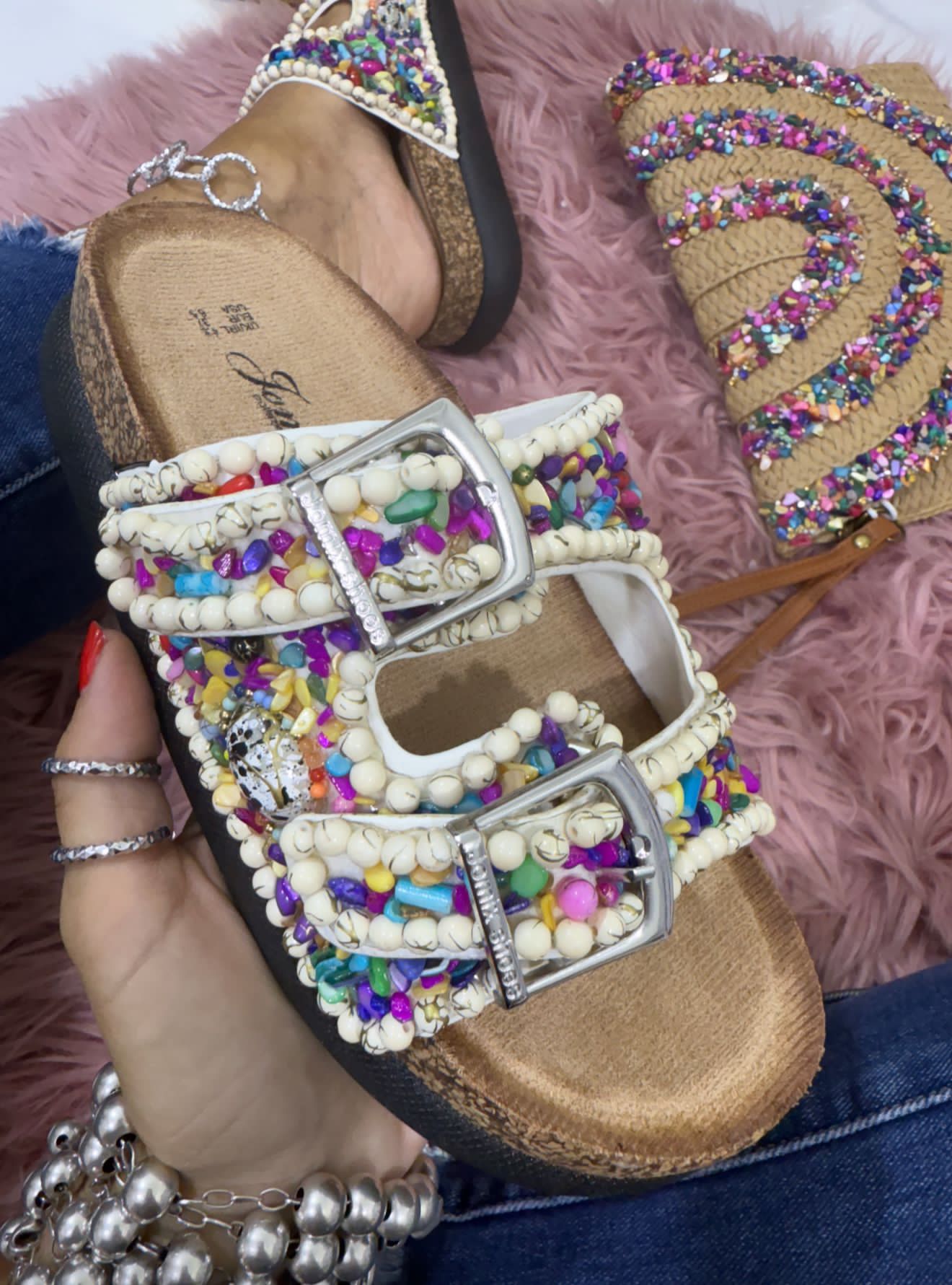 Siria Multicolor - Sandalo