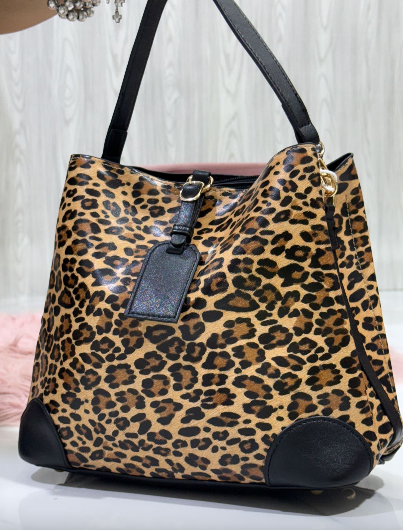 Jasmine  Leopard - Borsa