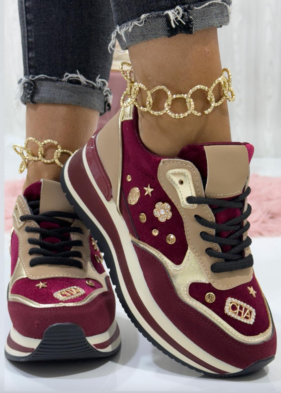 Marte Bordeaux - Sneakers