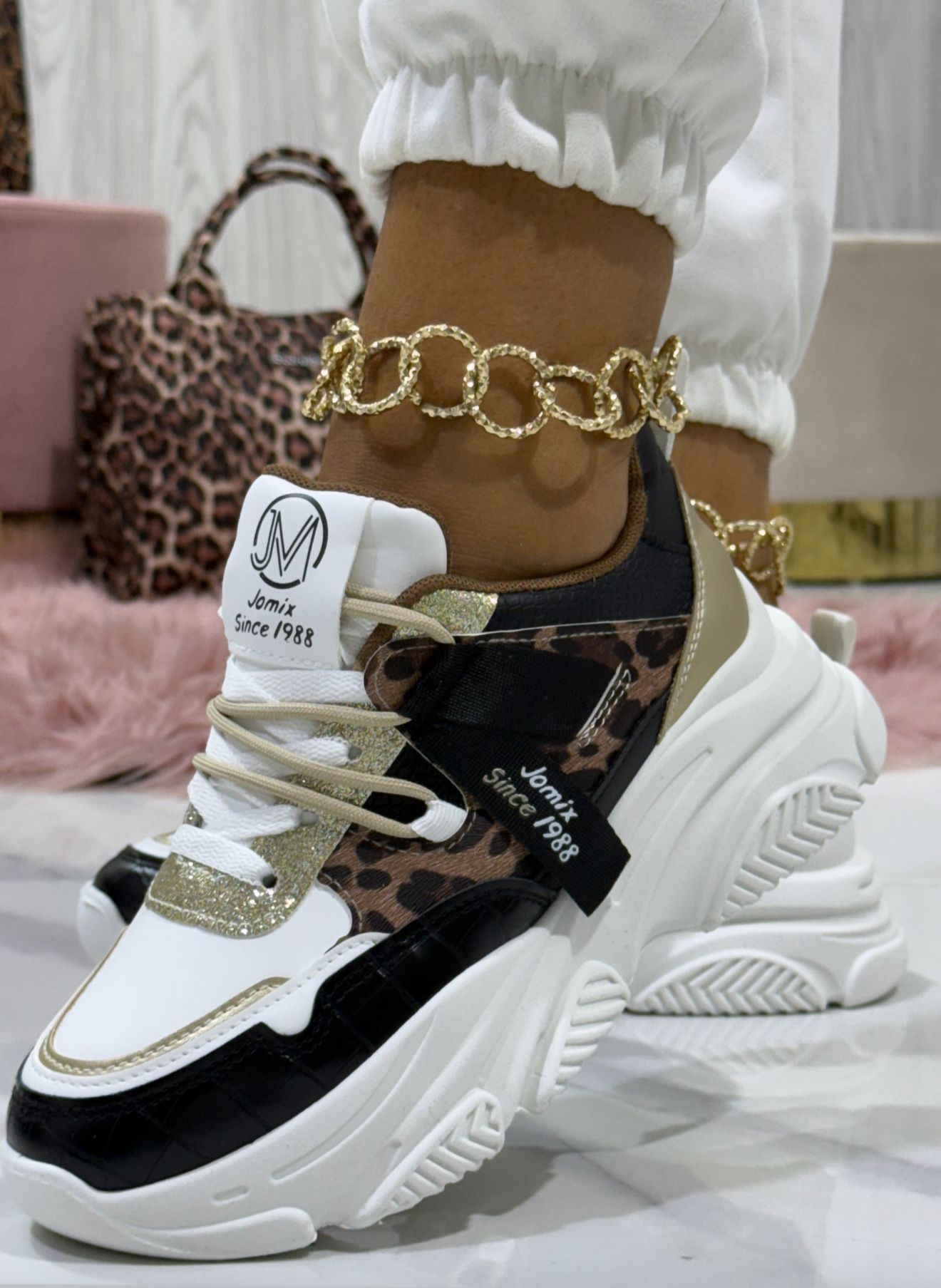 Penelope Leopard  - Sneakers
