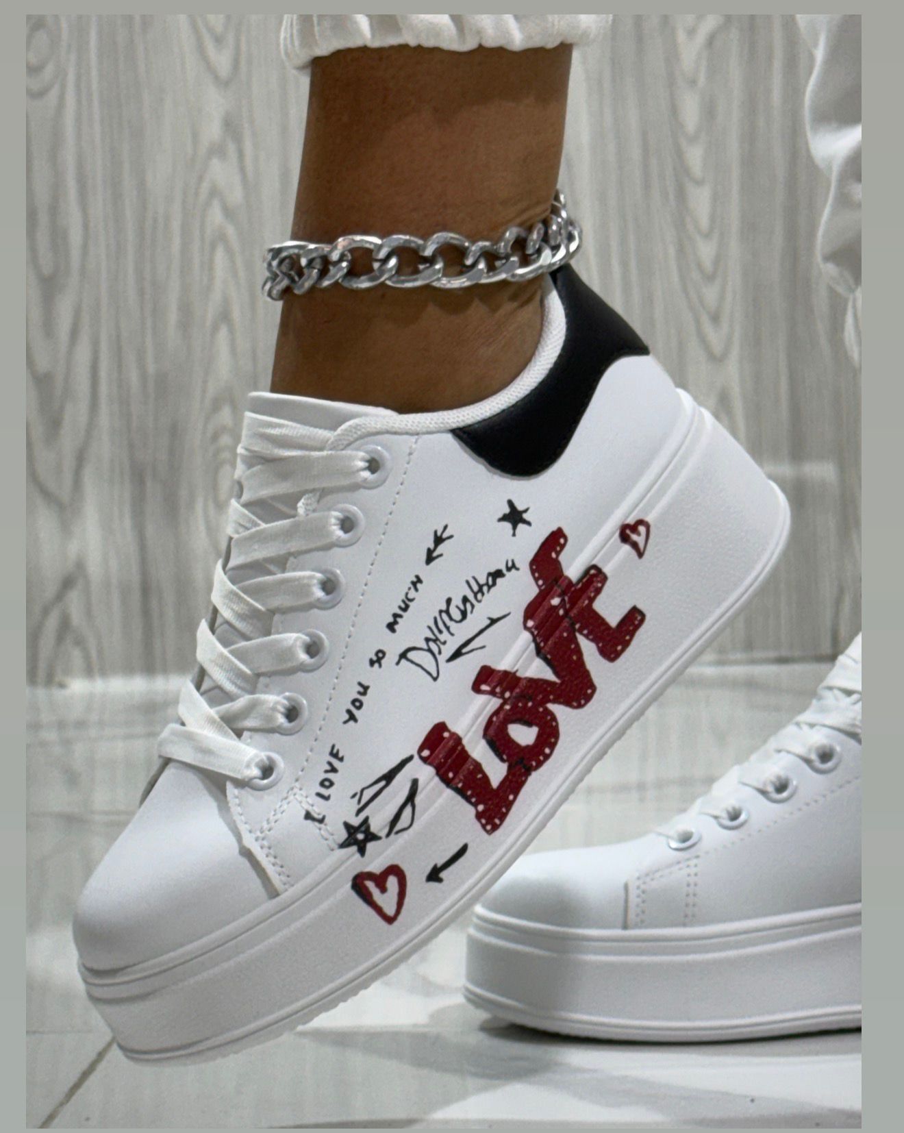 Love Black  - Sneakers