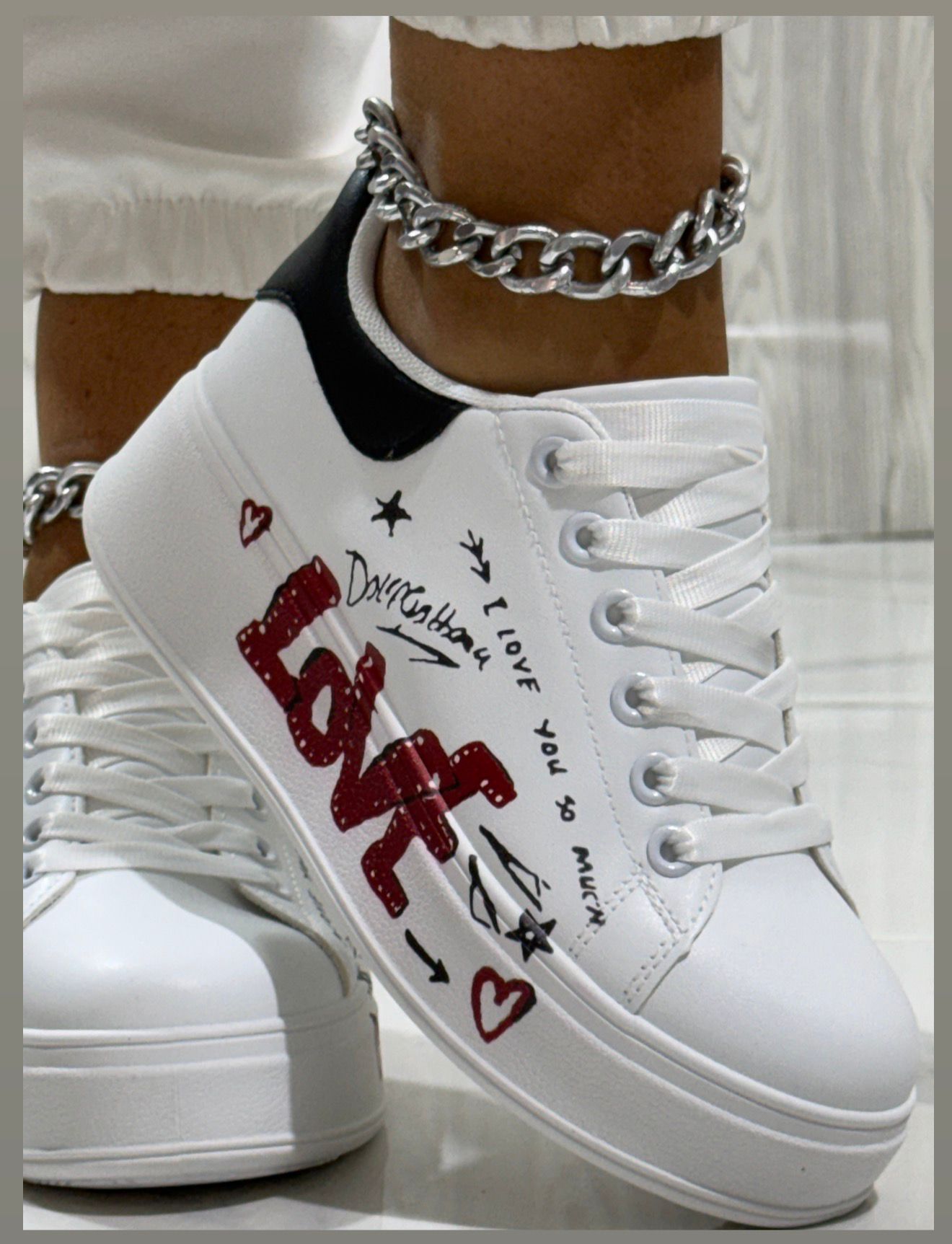 Love Black  - Sneakers