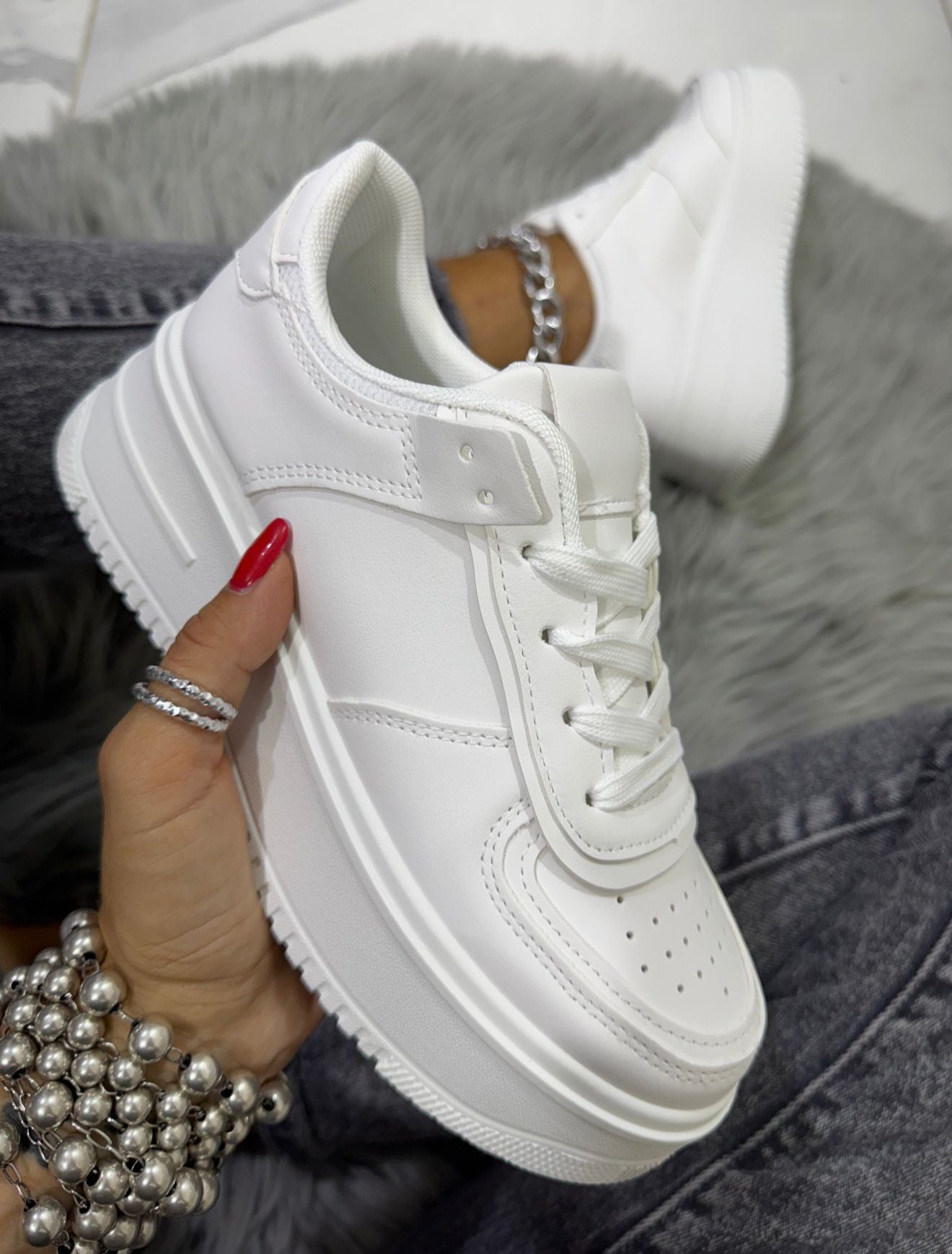 Magnifica White  - Sneakers
