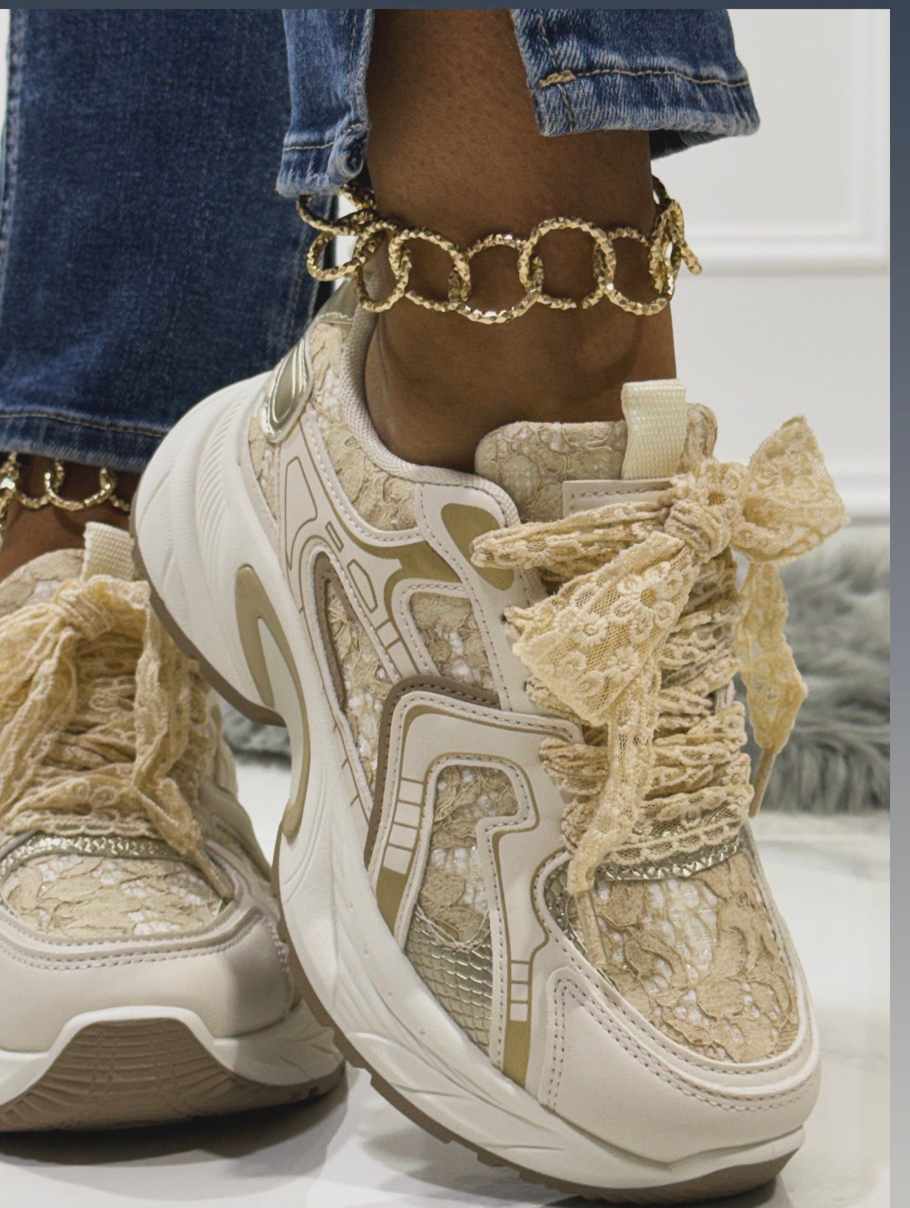 Sonia Beige - Sneakers