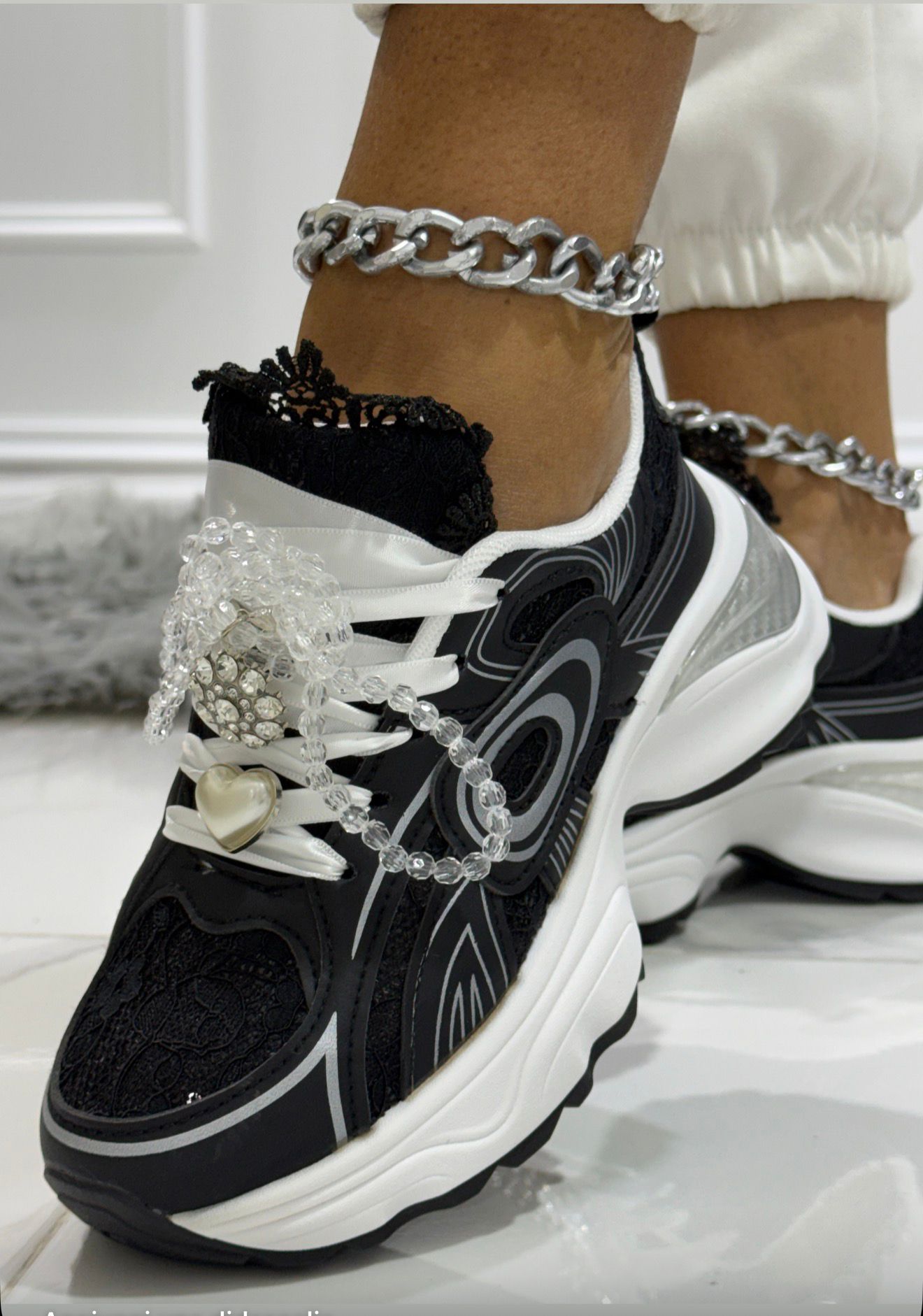 Sunny Black - Sneakers