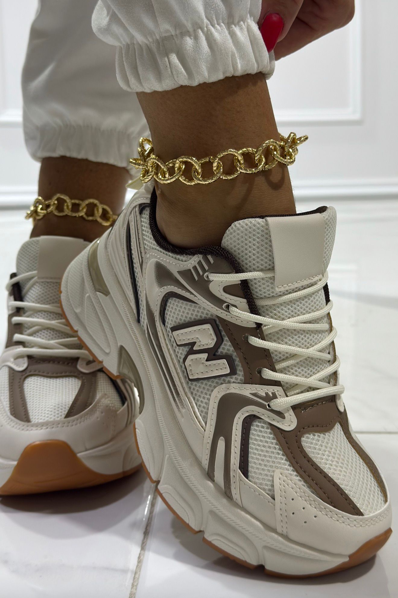 Masha Beige - Sneakers