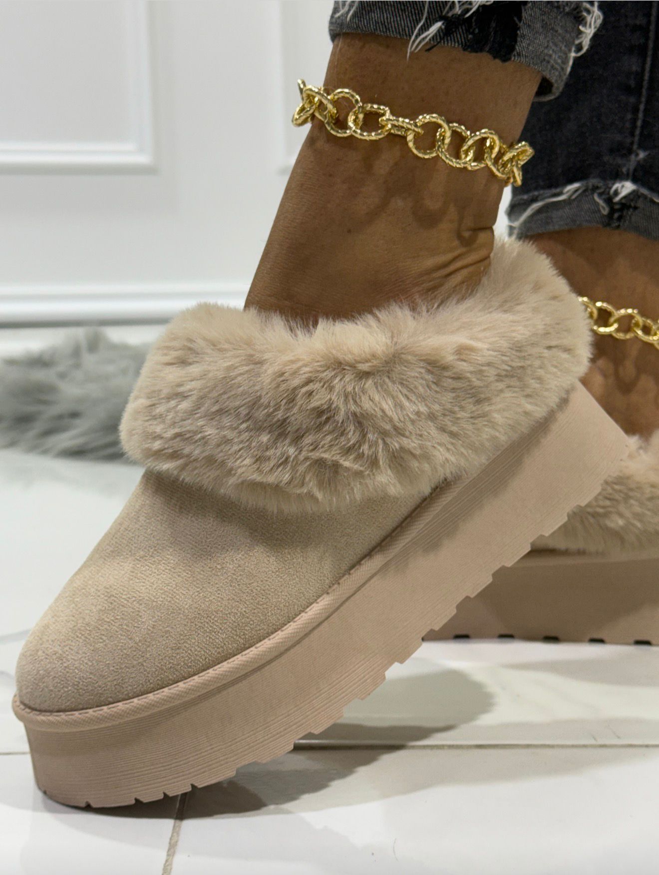 Selen Total Beige - Sabot
