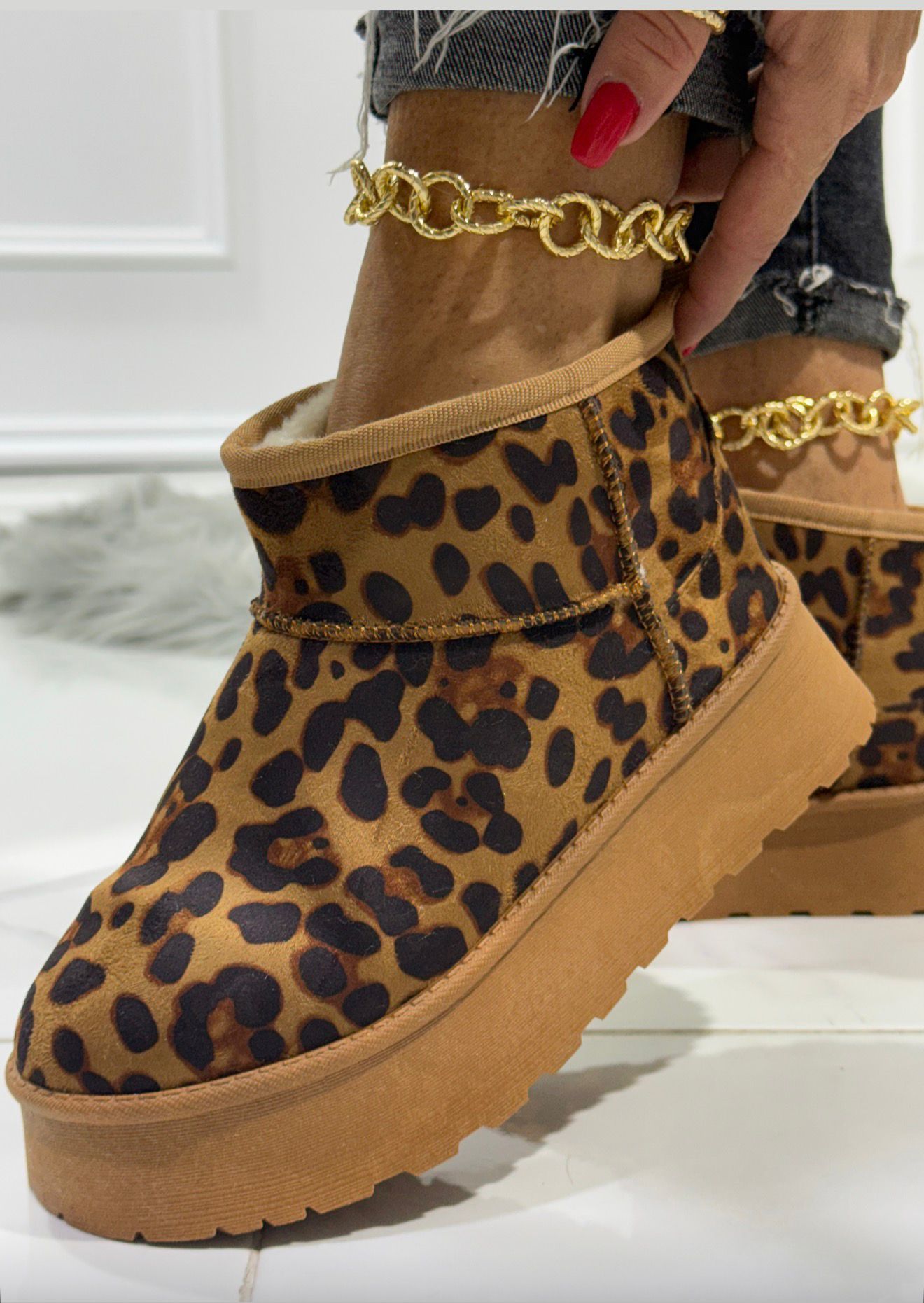 Clara Leopard - Stivaletto