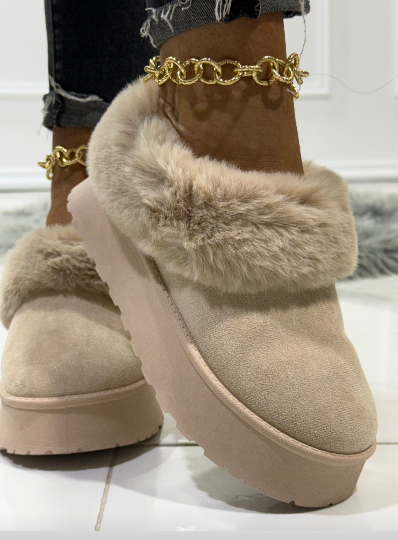 Selen Total Beige - Sabot
