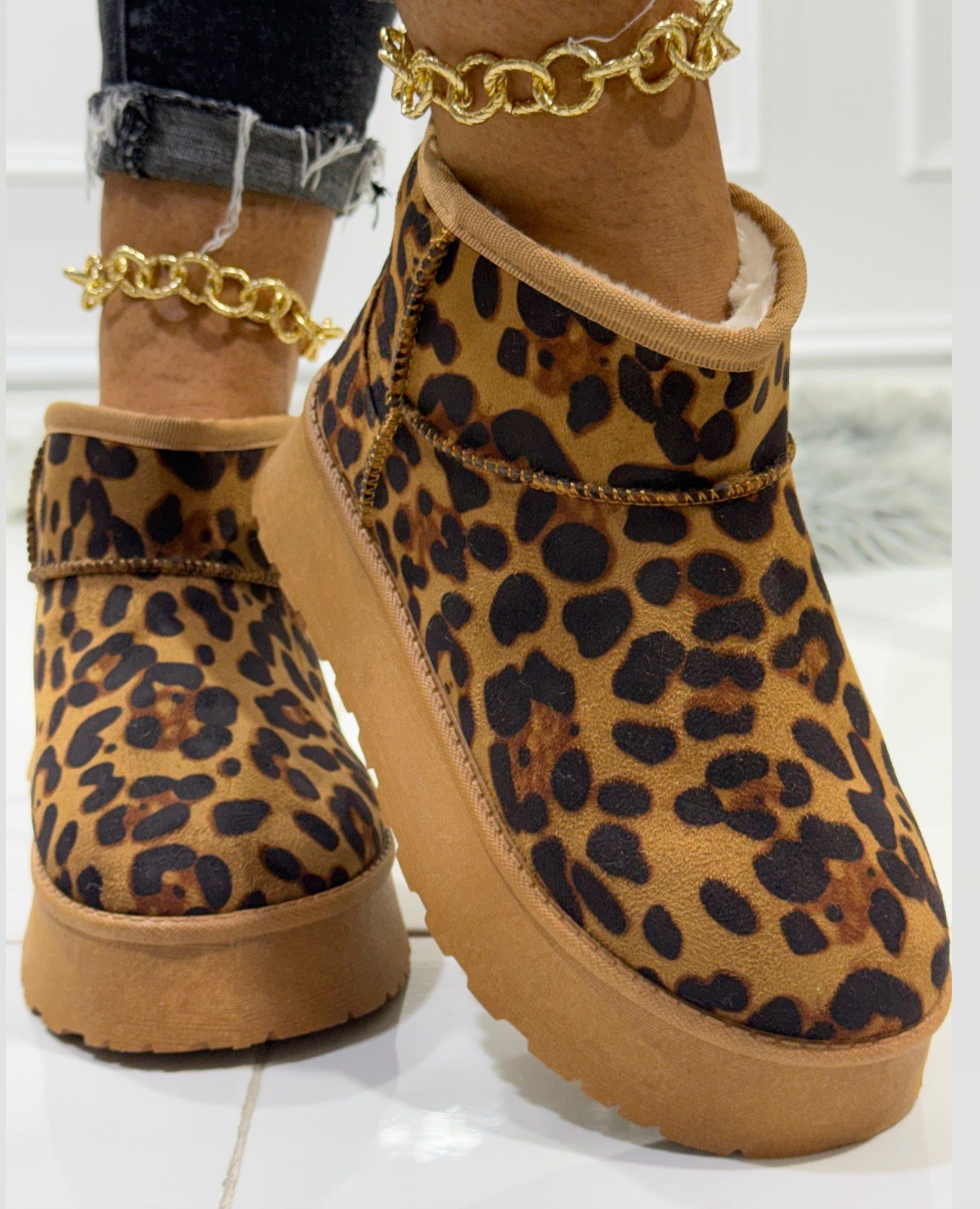 Clara Leopard - Stivaletto