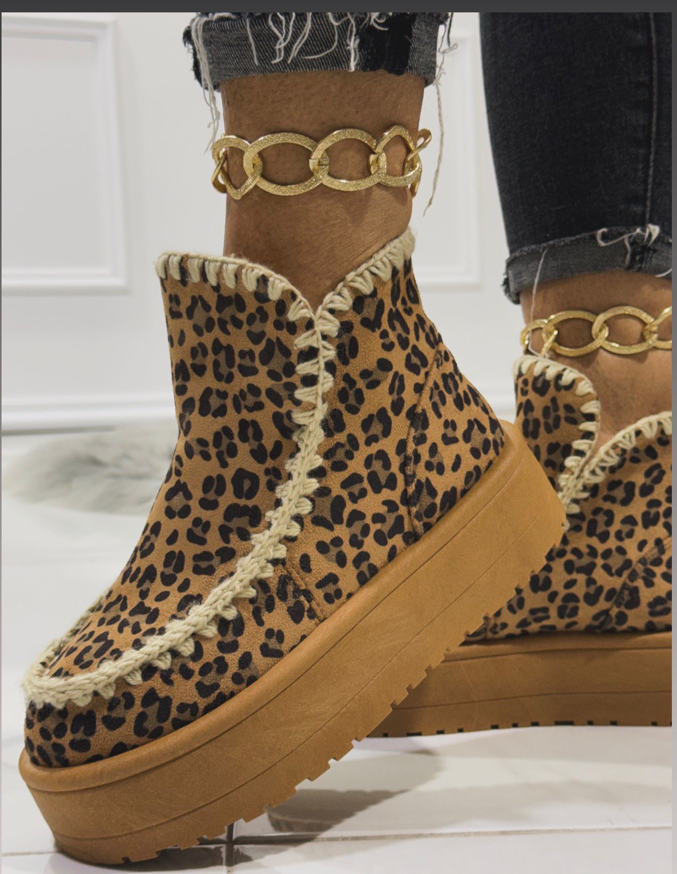 Funny Leopard - Stivale basso