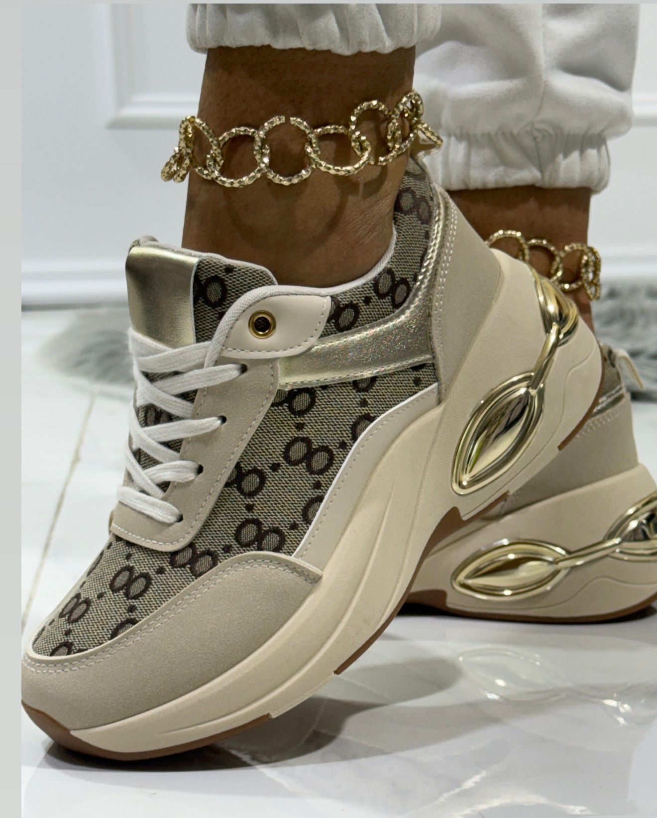 Giada Beige - Sneakers