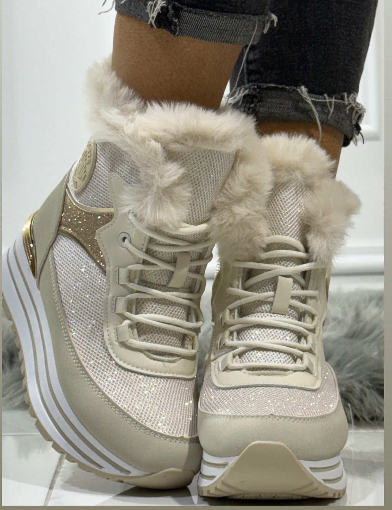 Anita Beige - Sneakers