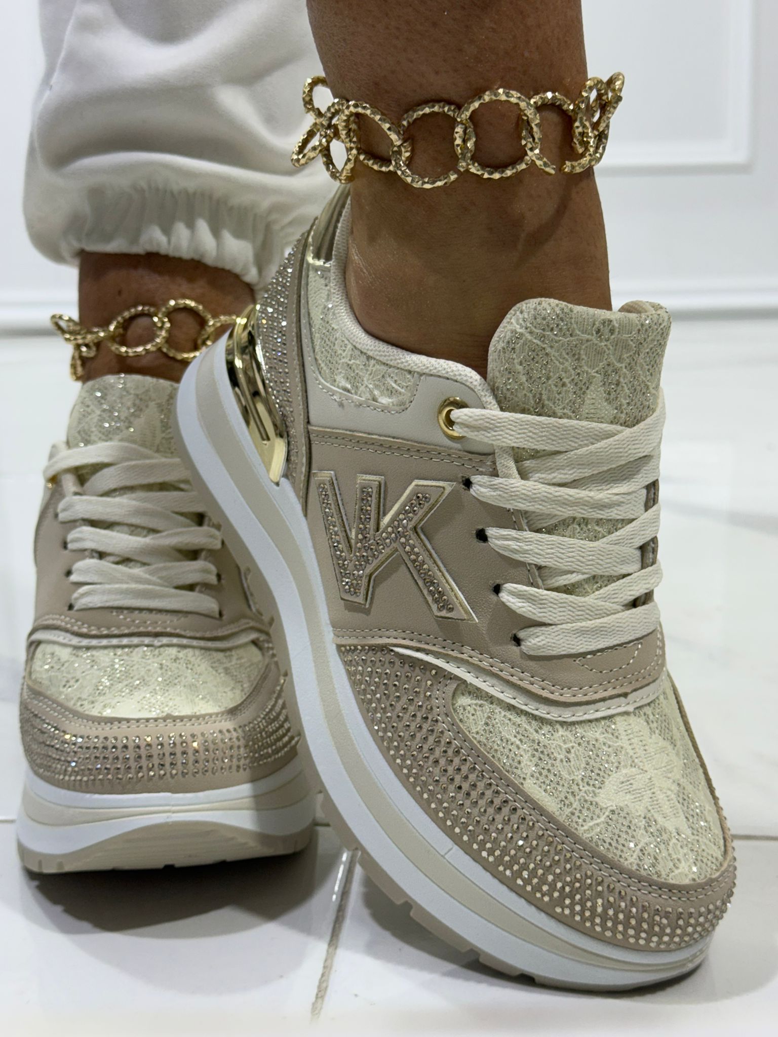 Vanessa Beige  - Sneakers