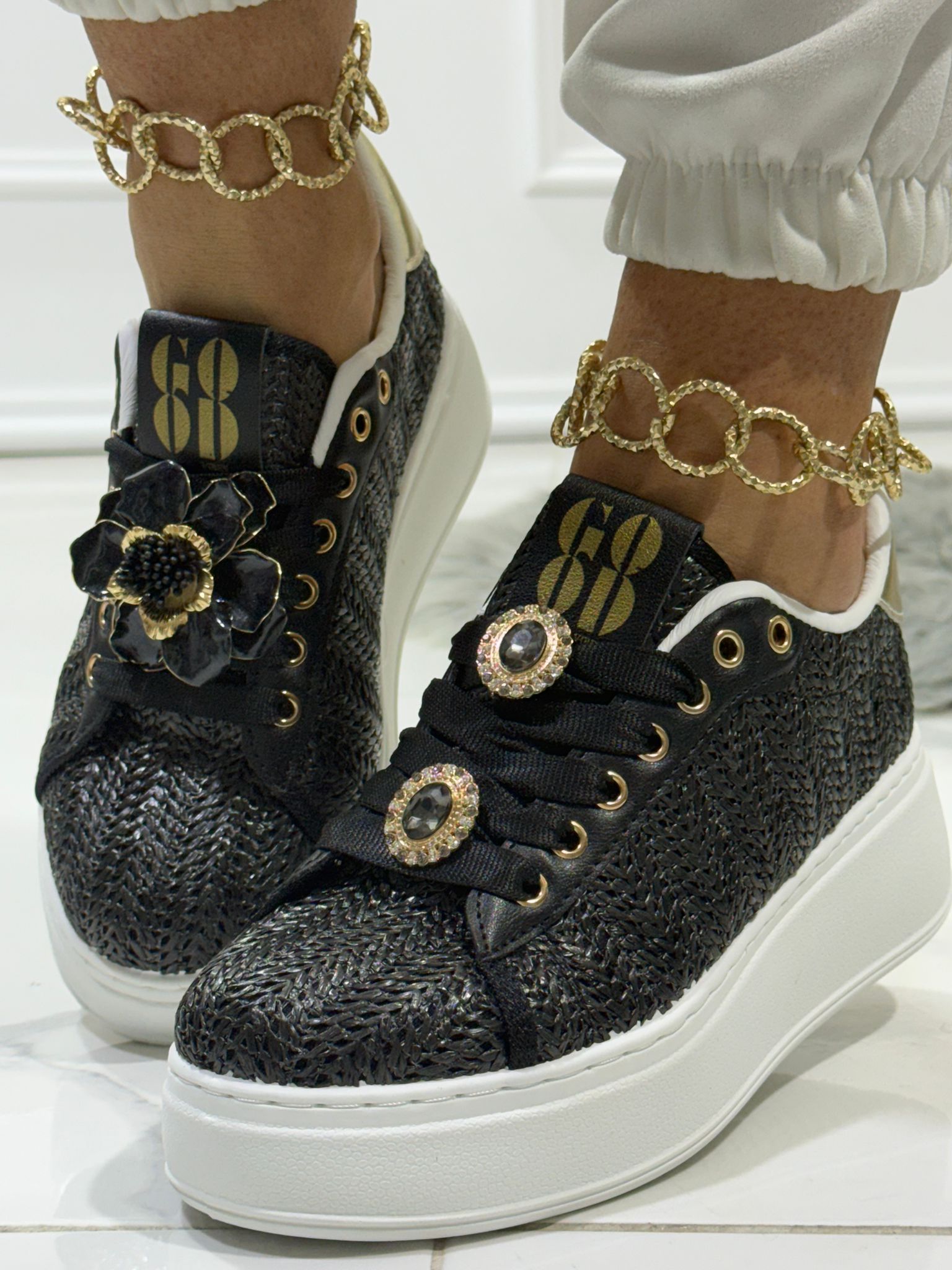 Perla Black  - Sneakers